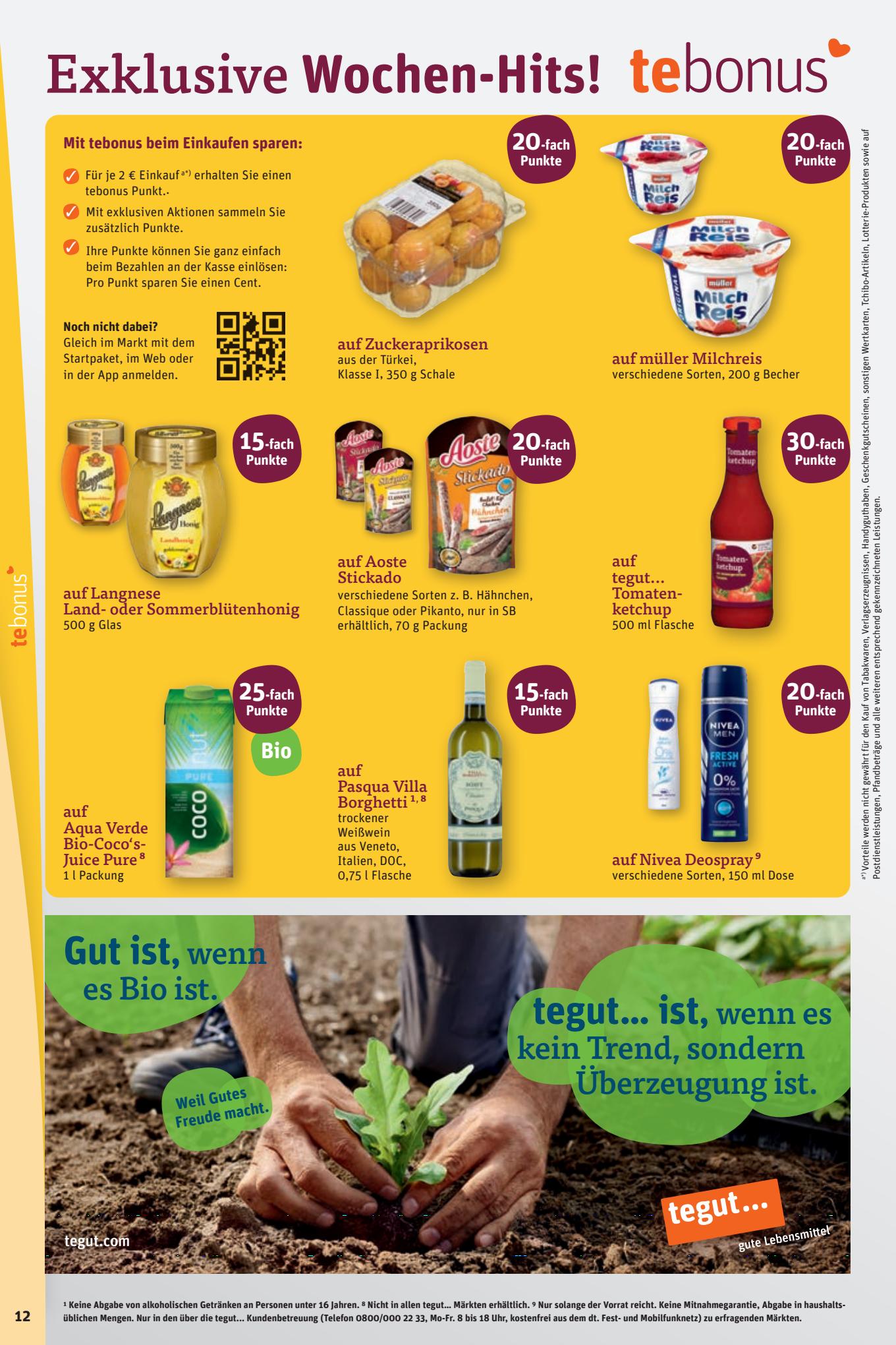 tegut Prospekt 21 – 24 August 2023 Seite 14