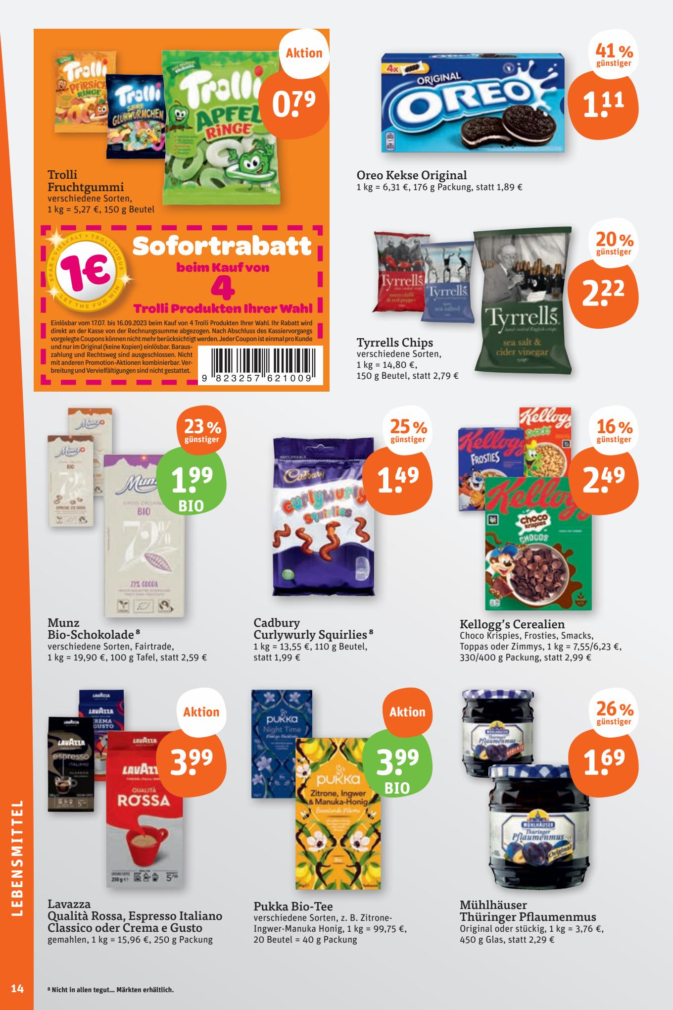 tegut Prospekt 21 – 24 August 2023 Seite 16