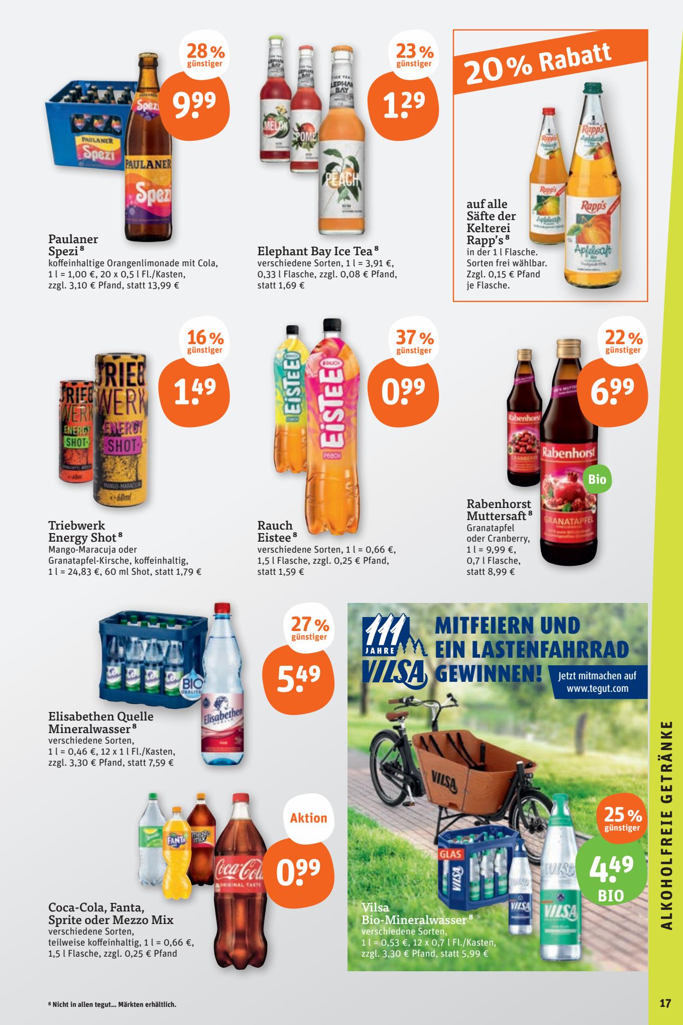 tegut Prospekt 21 – 24 August 2023 Seite 19