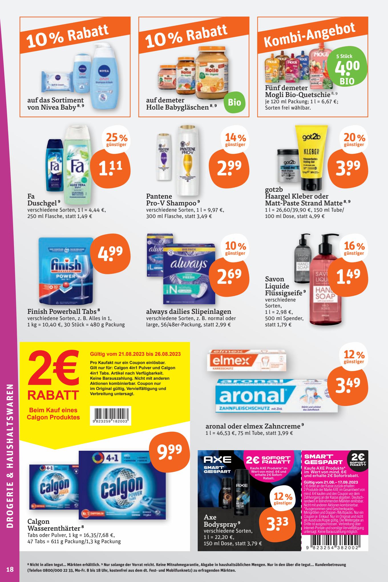 tegut Prospekt 21 – 24 August 2023 Seite 20