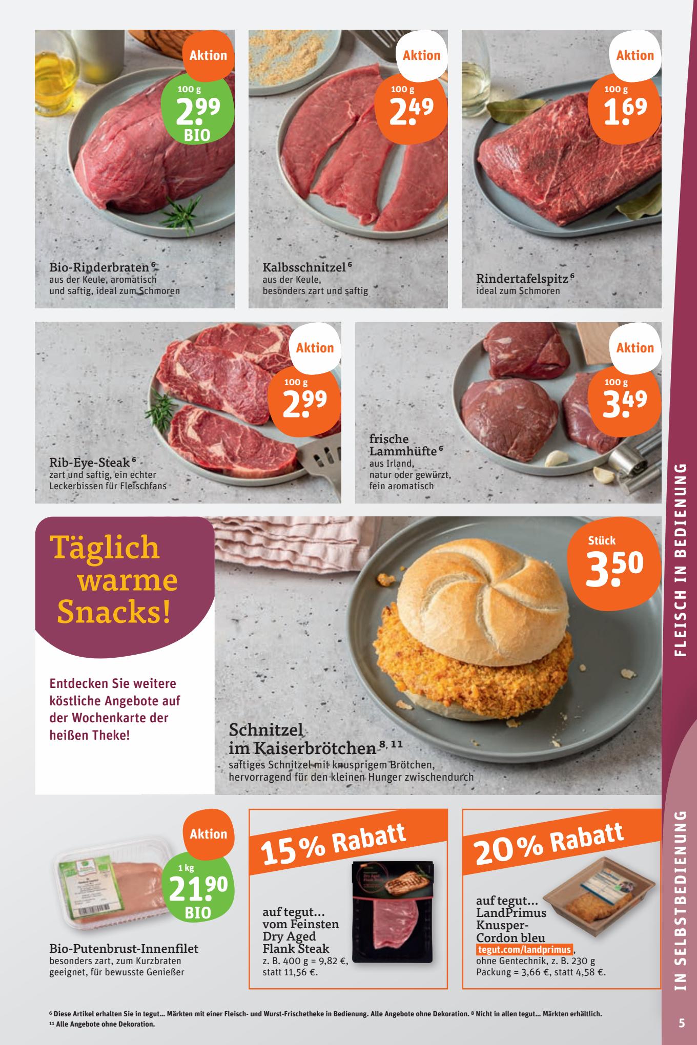 tegut Prospekt 21 – 24 August 2023 Seite 7