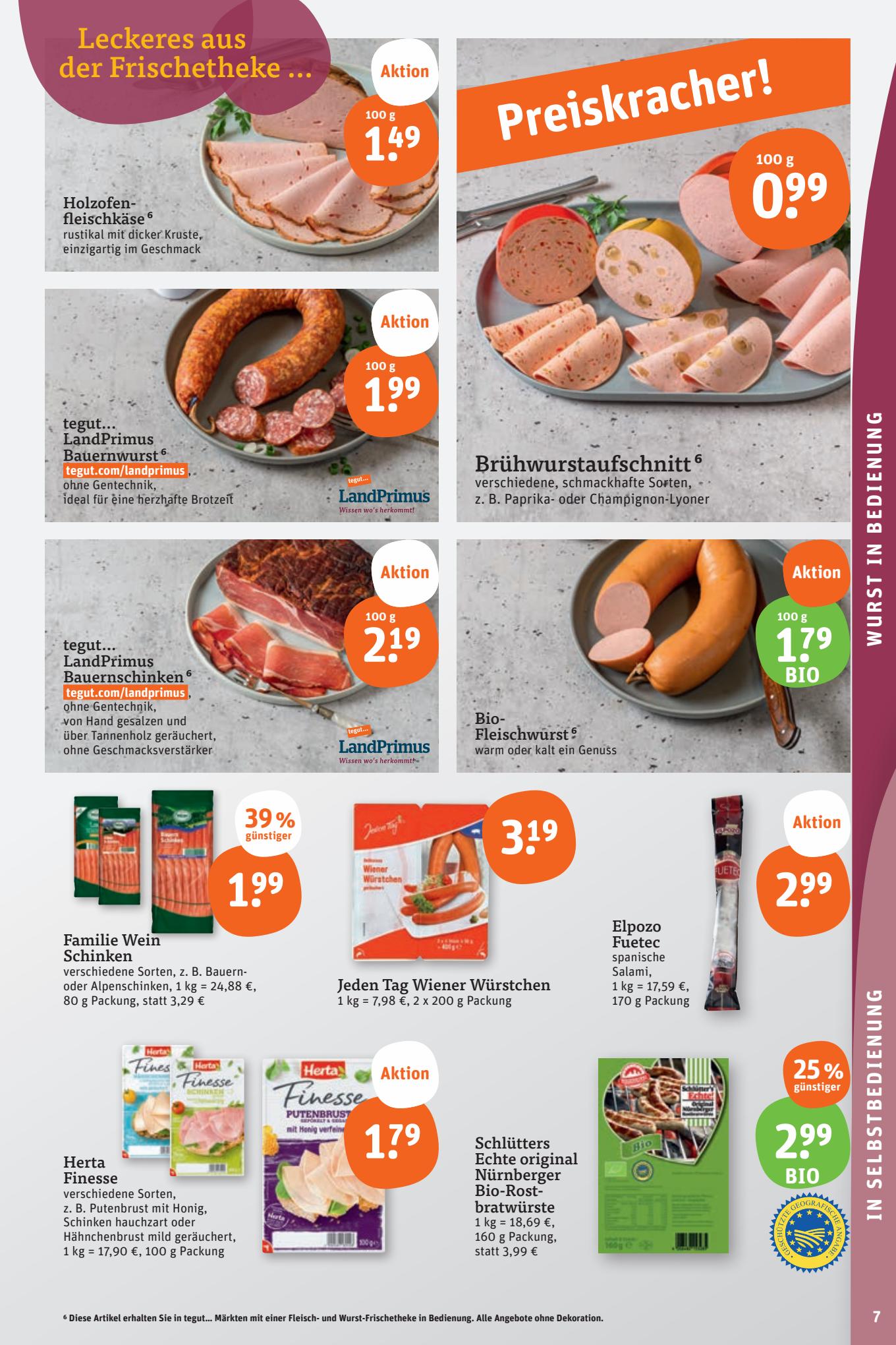 tegut Prospekt 21 – 24 August 2023 Seite 9