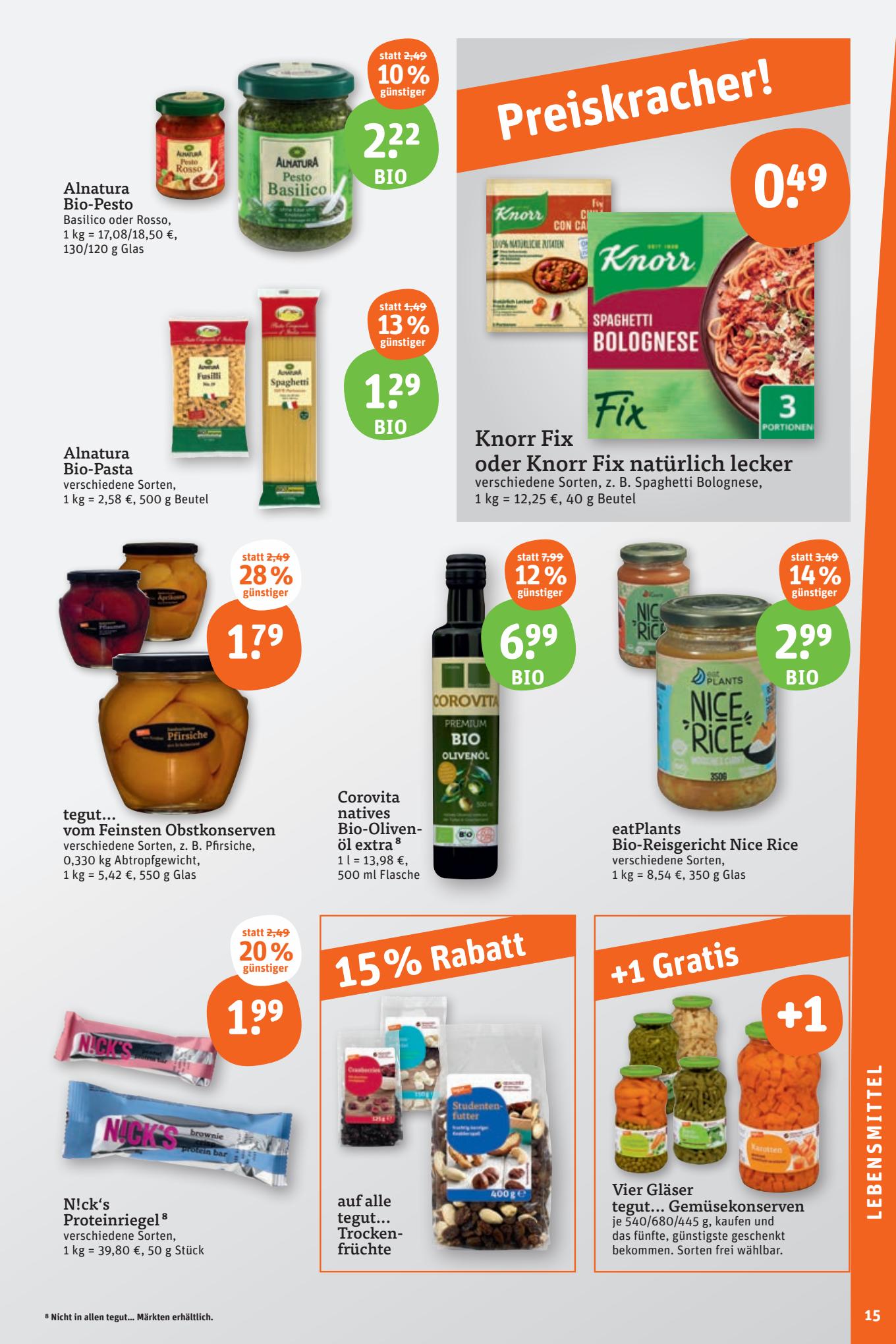 tegut Prospekt 22 – 25 October 2023 Seite 17