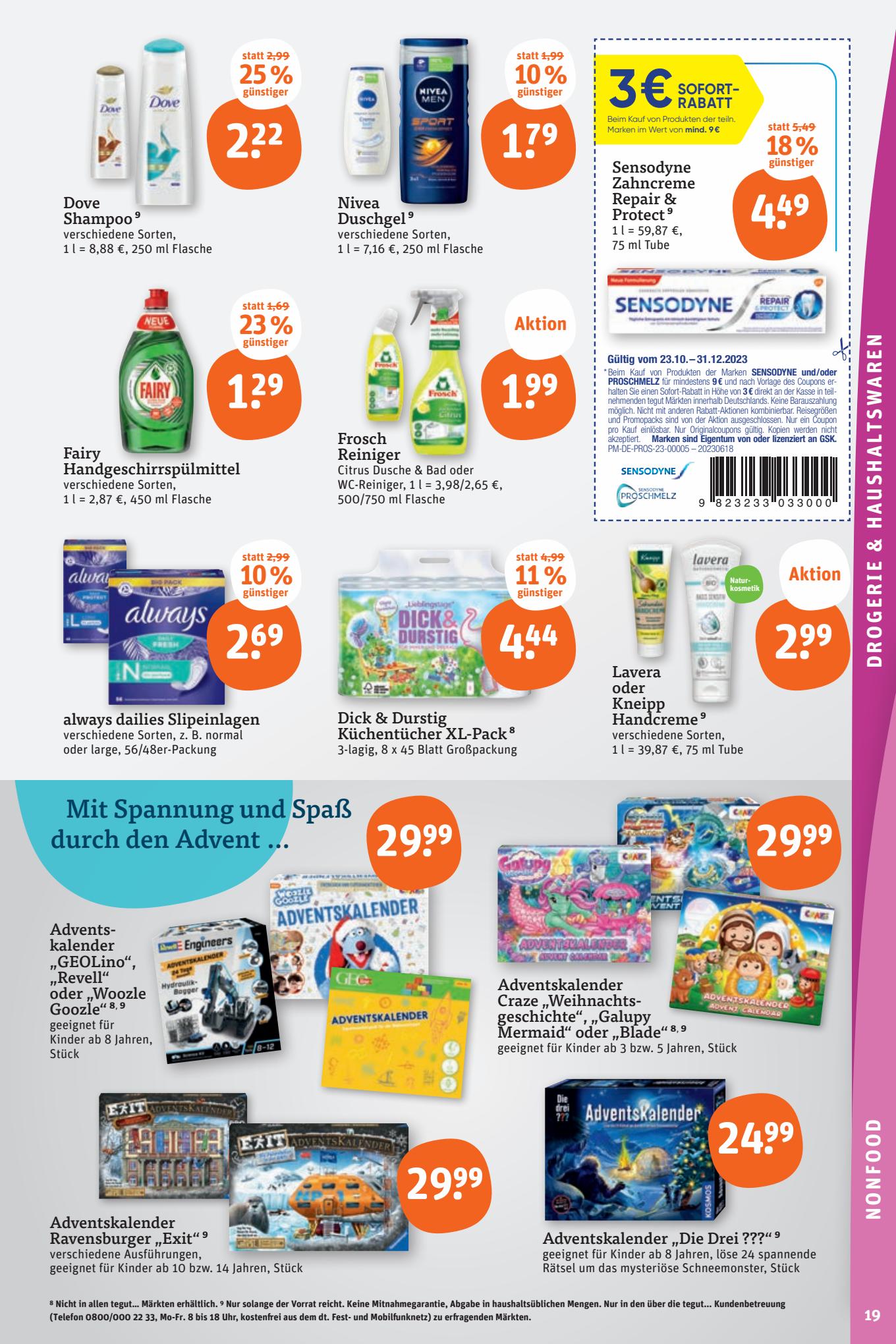 tegut Prospekt 22 – 25 October 2023 Seite 21