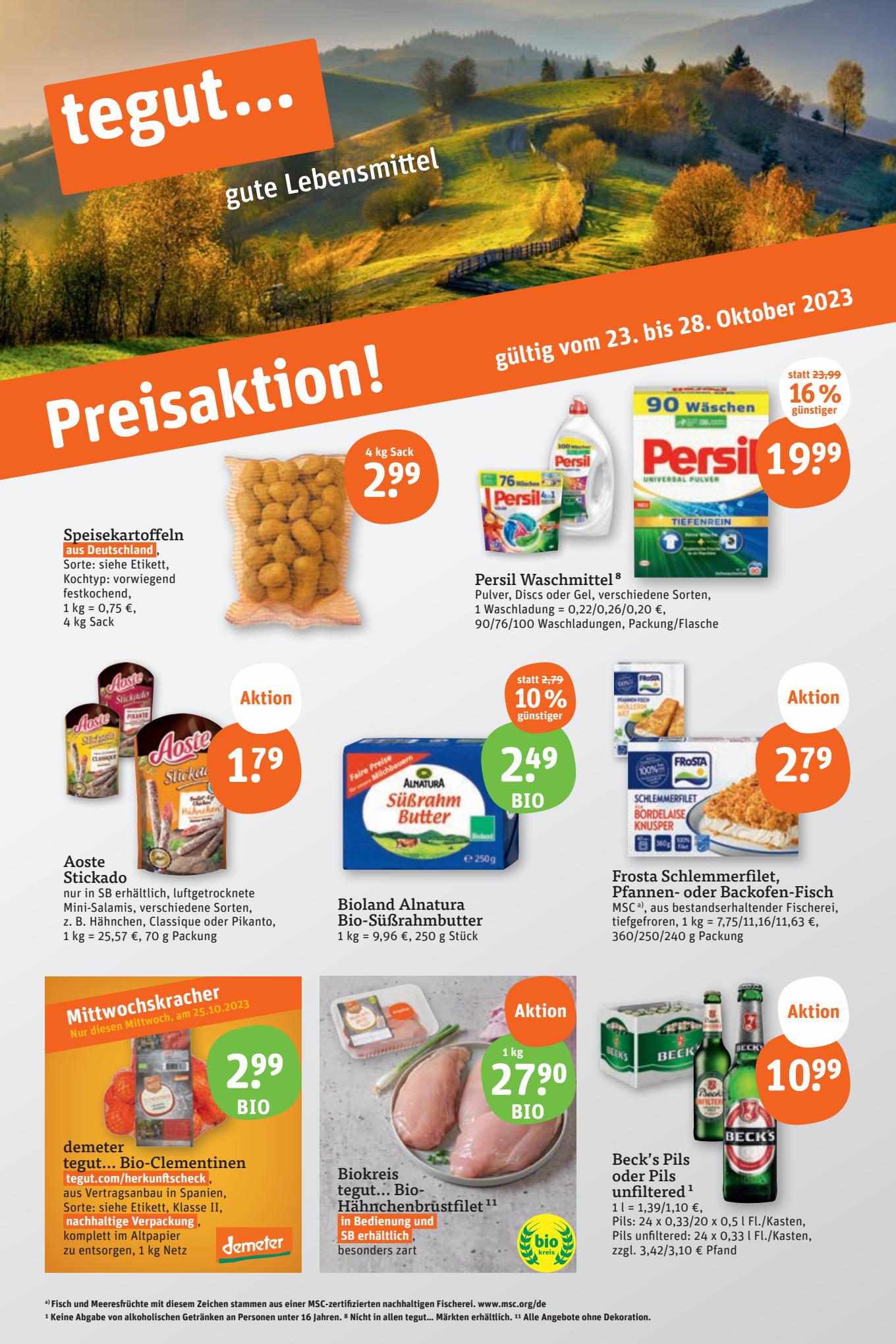 tegut Prospekt 22 – 25 October 2023 Seite 3