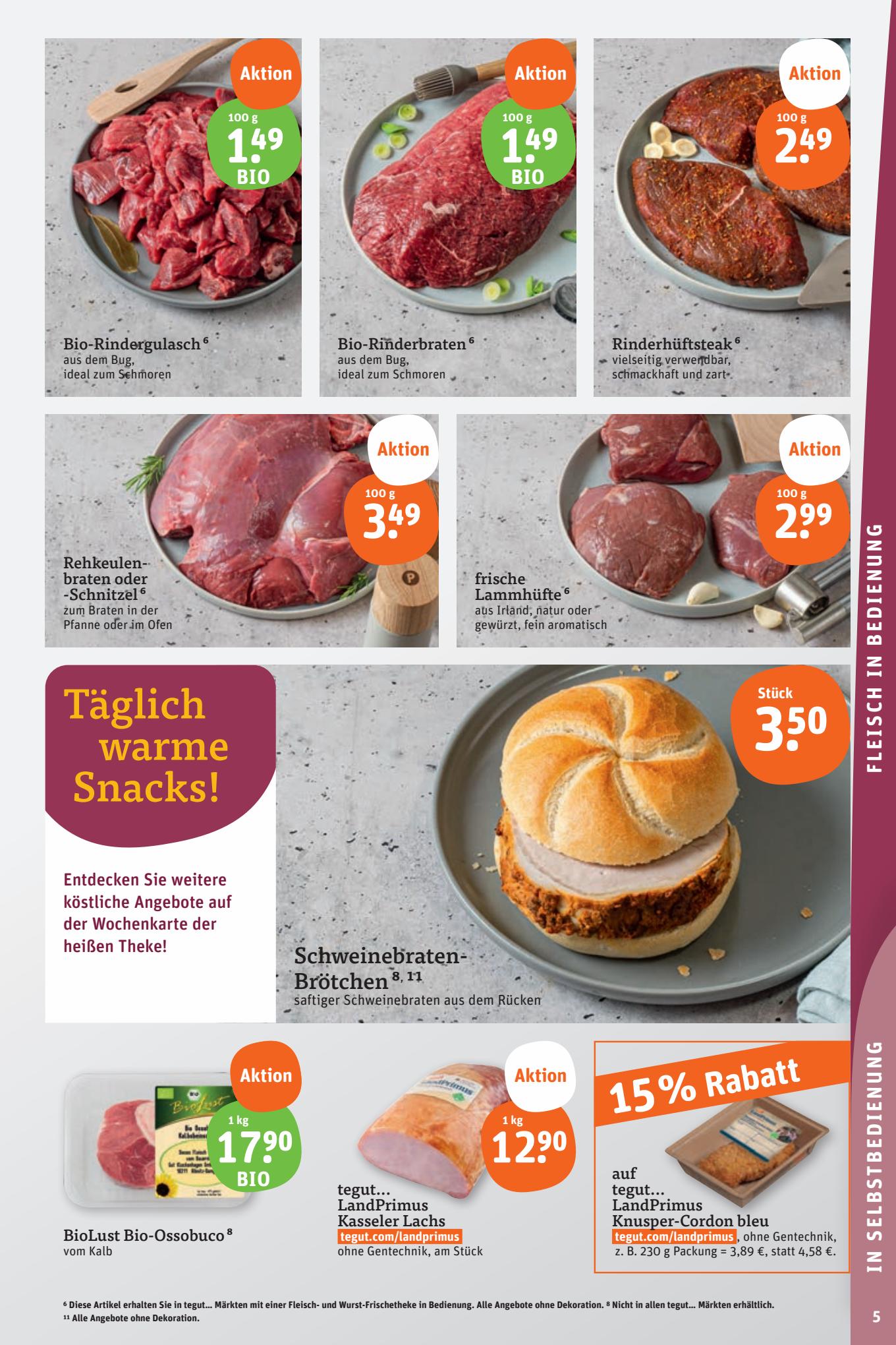 tegut Prospekt 22 – 25 October 2023 Seite 7