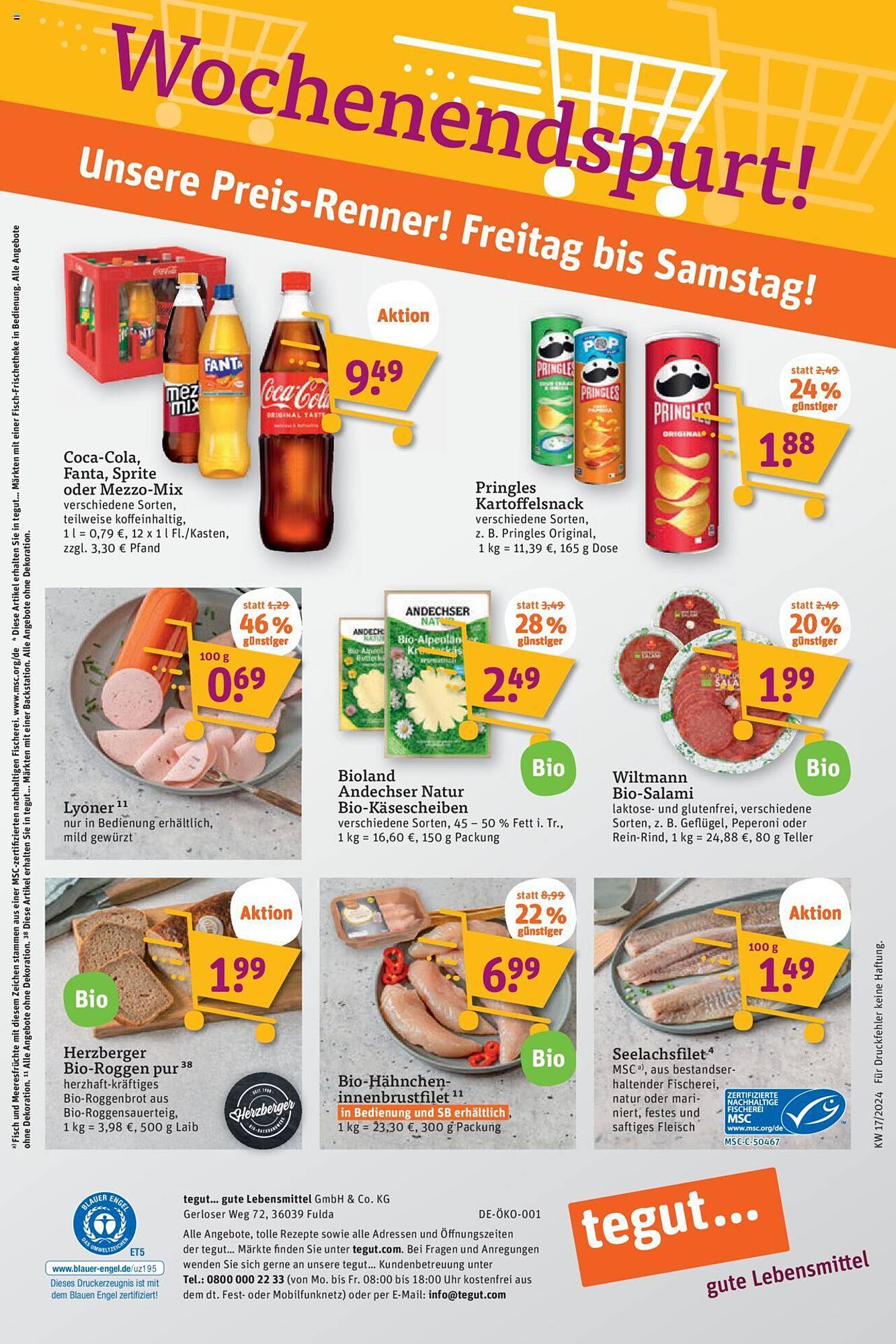 tegut Prospekt 22 – 27 April 2024 Seite 24