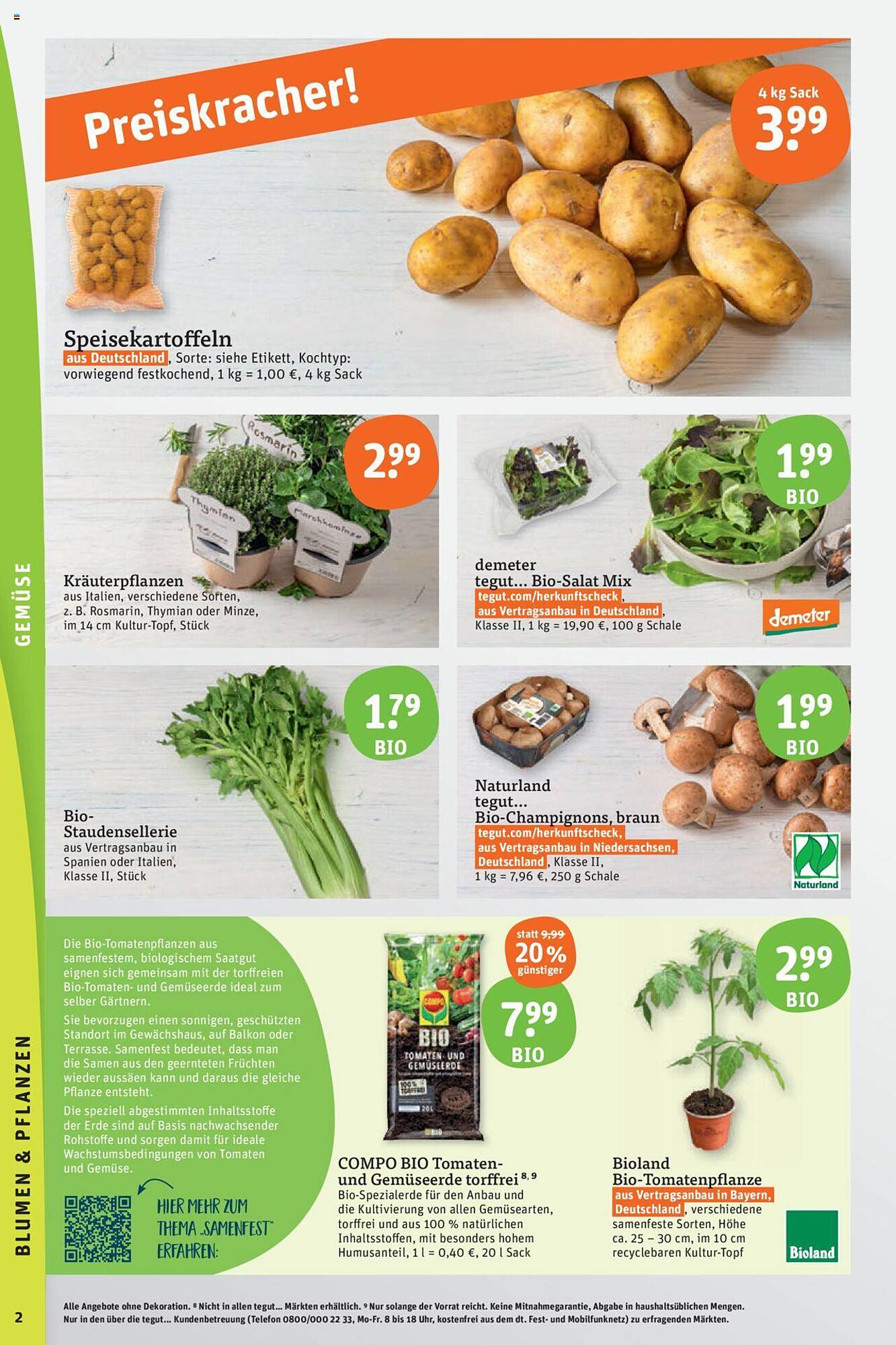 tegut Prospekt 22 – 27 April 2024 Seite 4