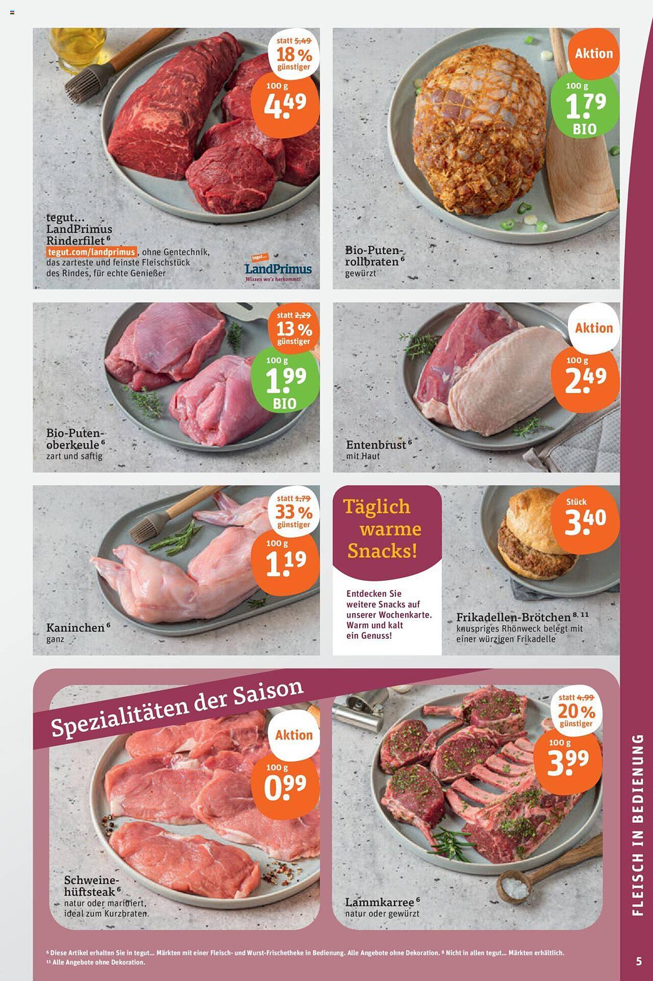 tegut Prospekt 22 – 27 April 2024 Seite 7