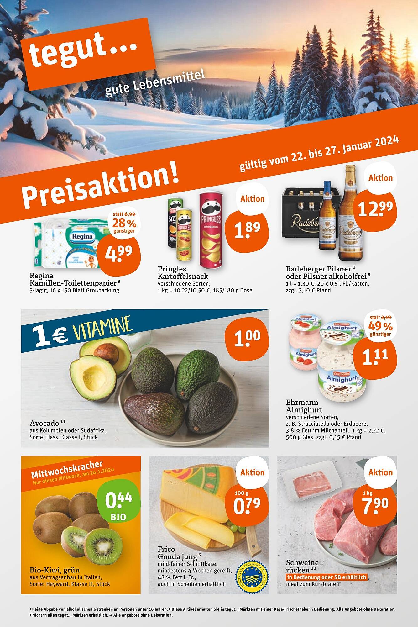 tegut Prospekt 22 – 27 Januar 2024 Seite 3