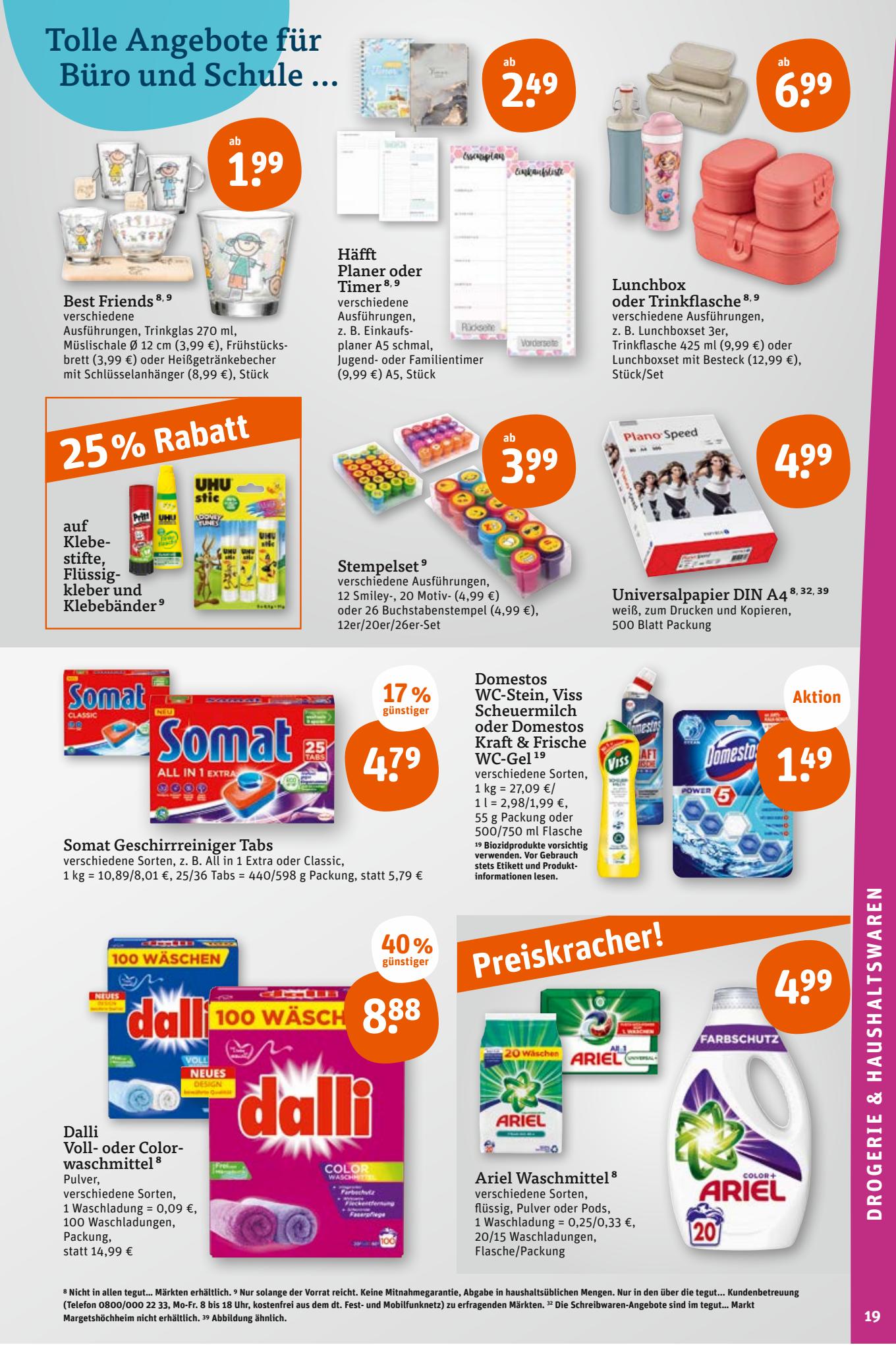 tegut Prospekt 24 – 27 Juli 2023 Seite 19