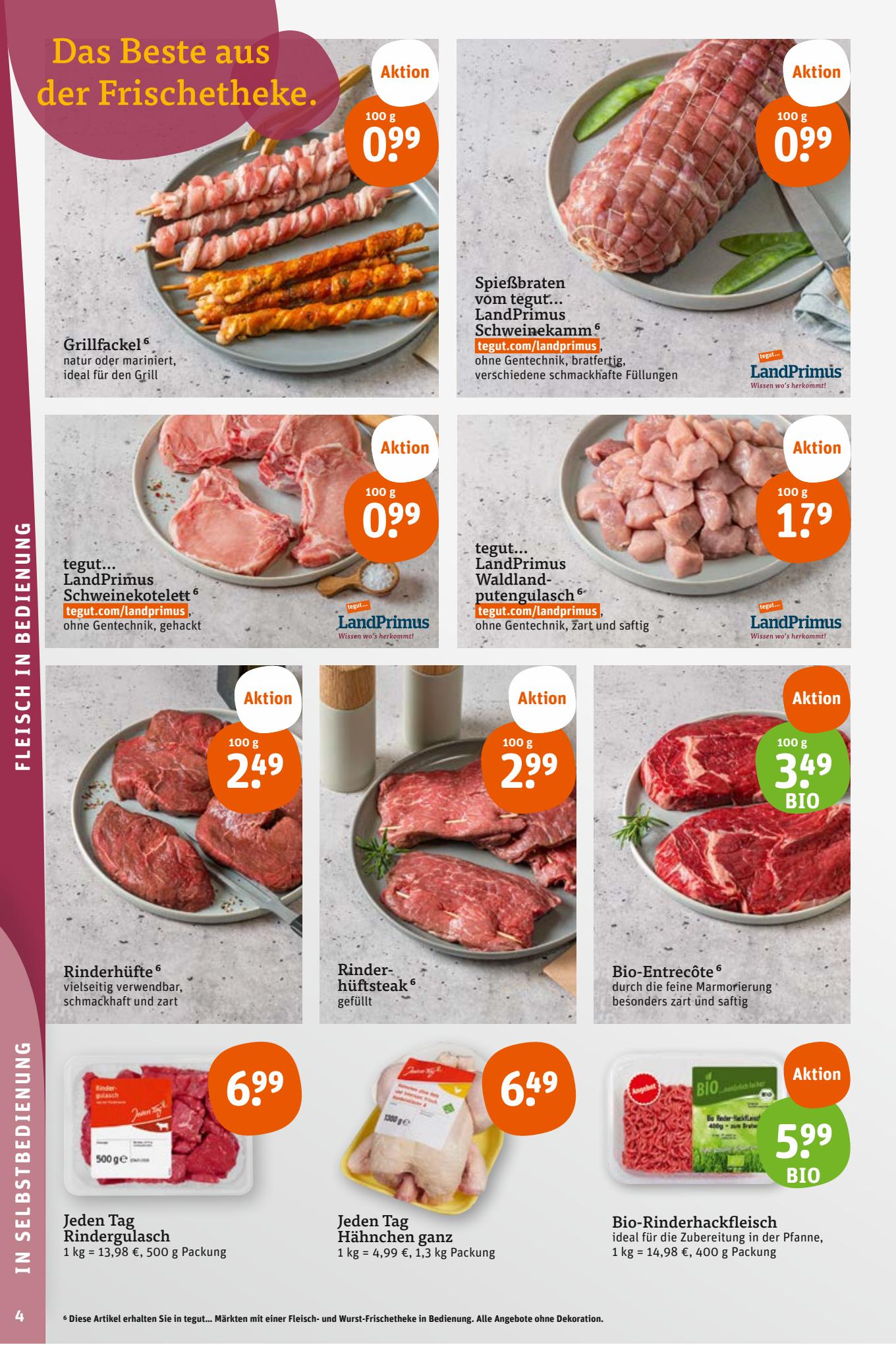 tegut Prospekt 24 – 27 Juli 2023 Seite 4