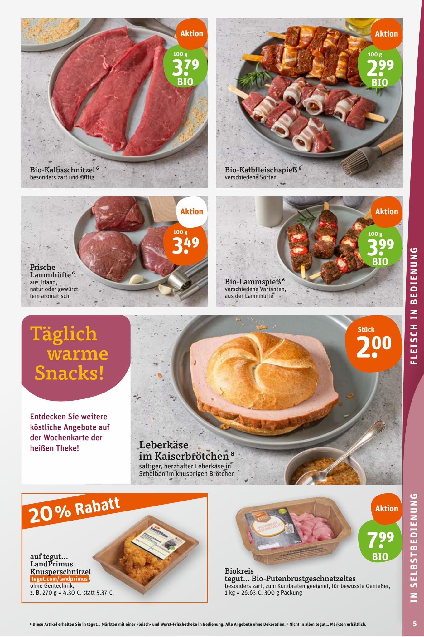 tegut Prospekt 24 – 27 Juli 2023 Seite 5