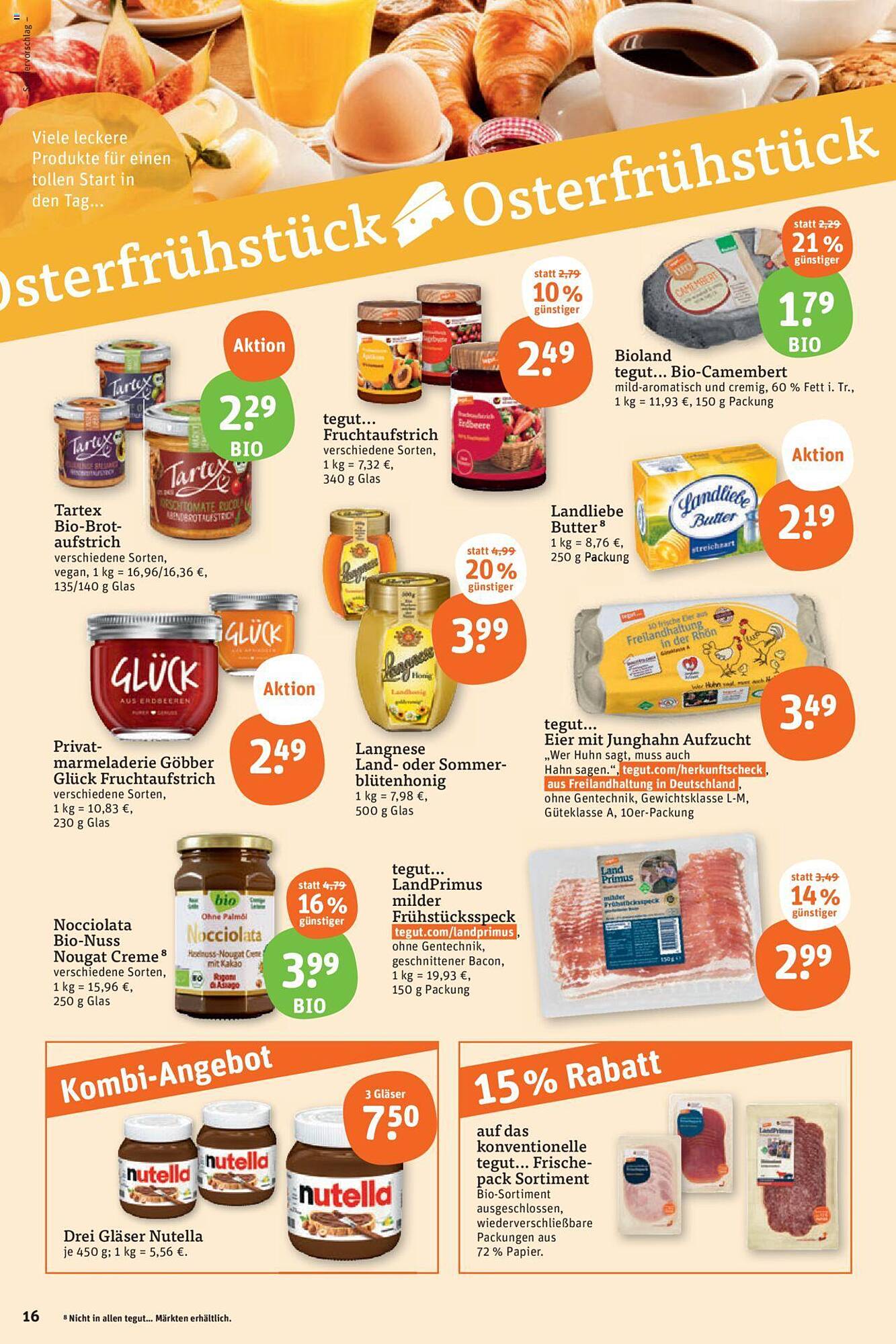tegut Prospekt 25 – 30 Marsch 2024 Seite 18