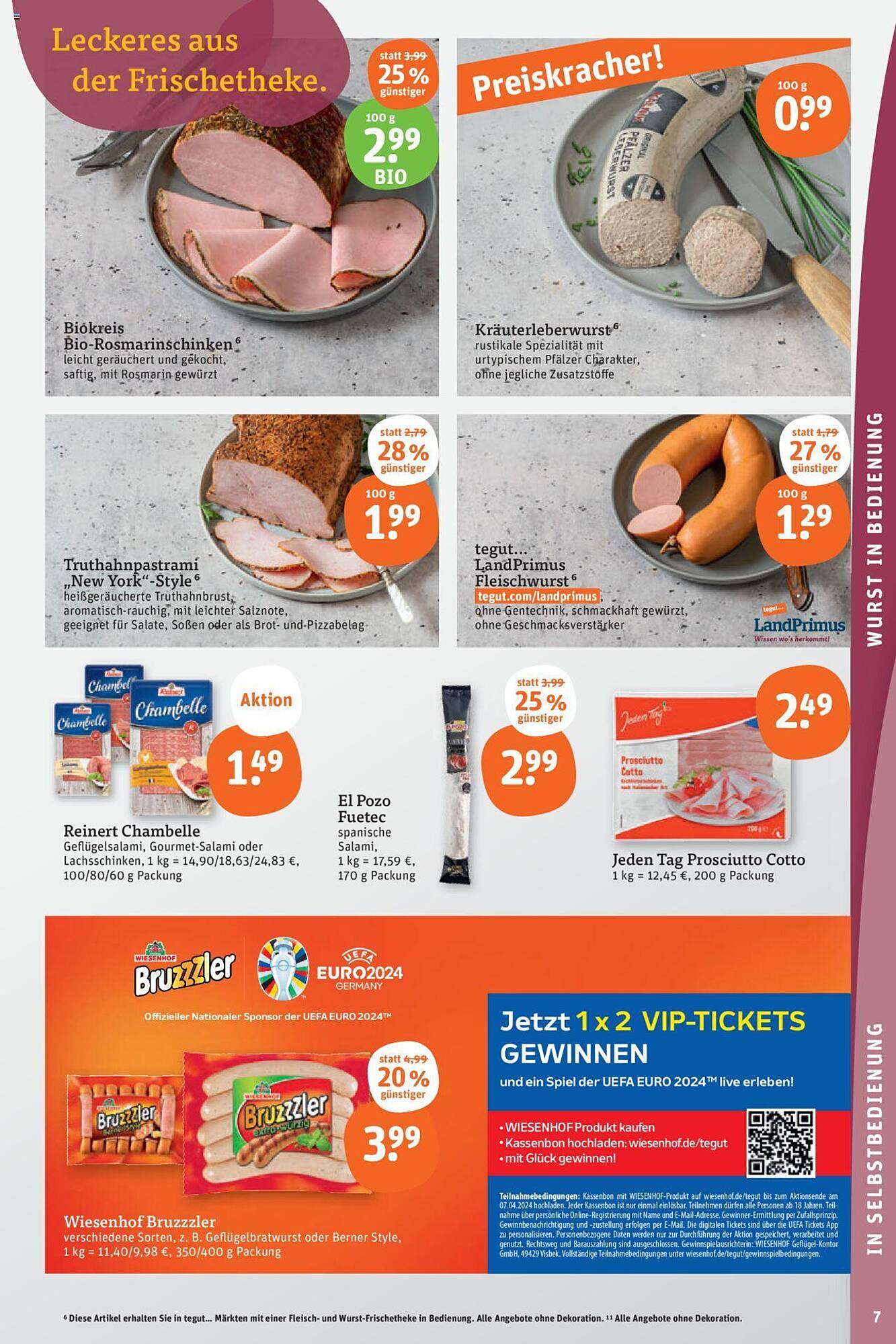 tegut Prospekt 25 – 30 Marsch 2024 Seite 9