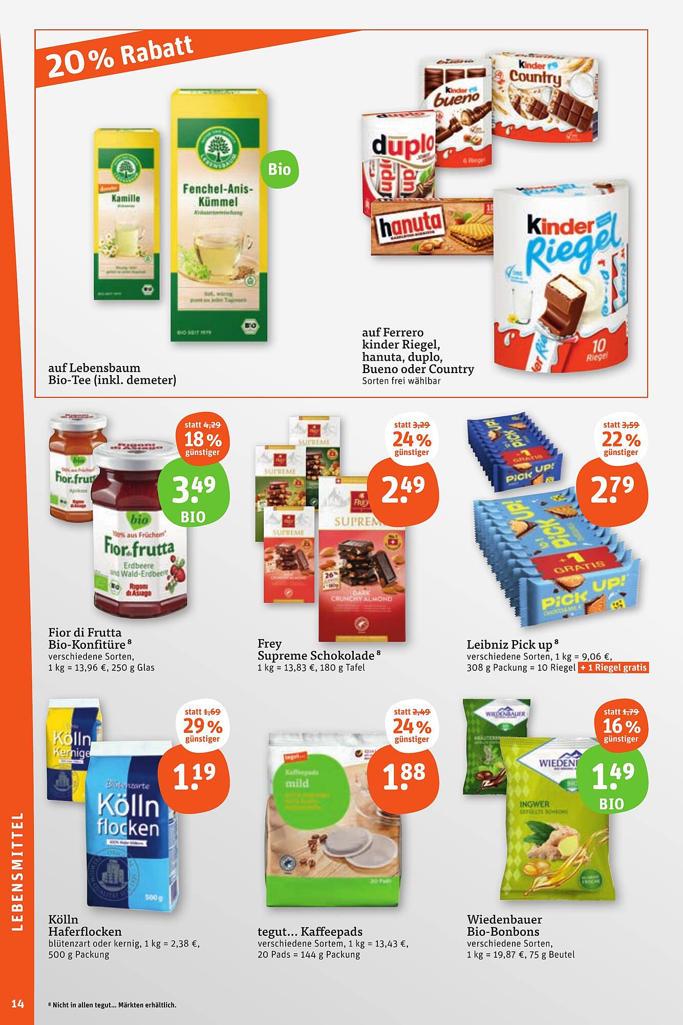 tegut Prospekt 26 Feb – 2 Mar 2024 Seite 16