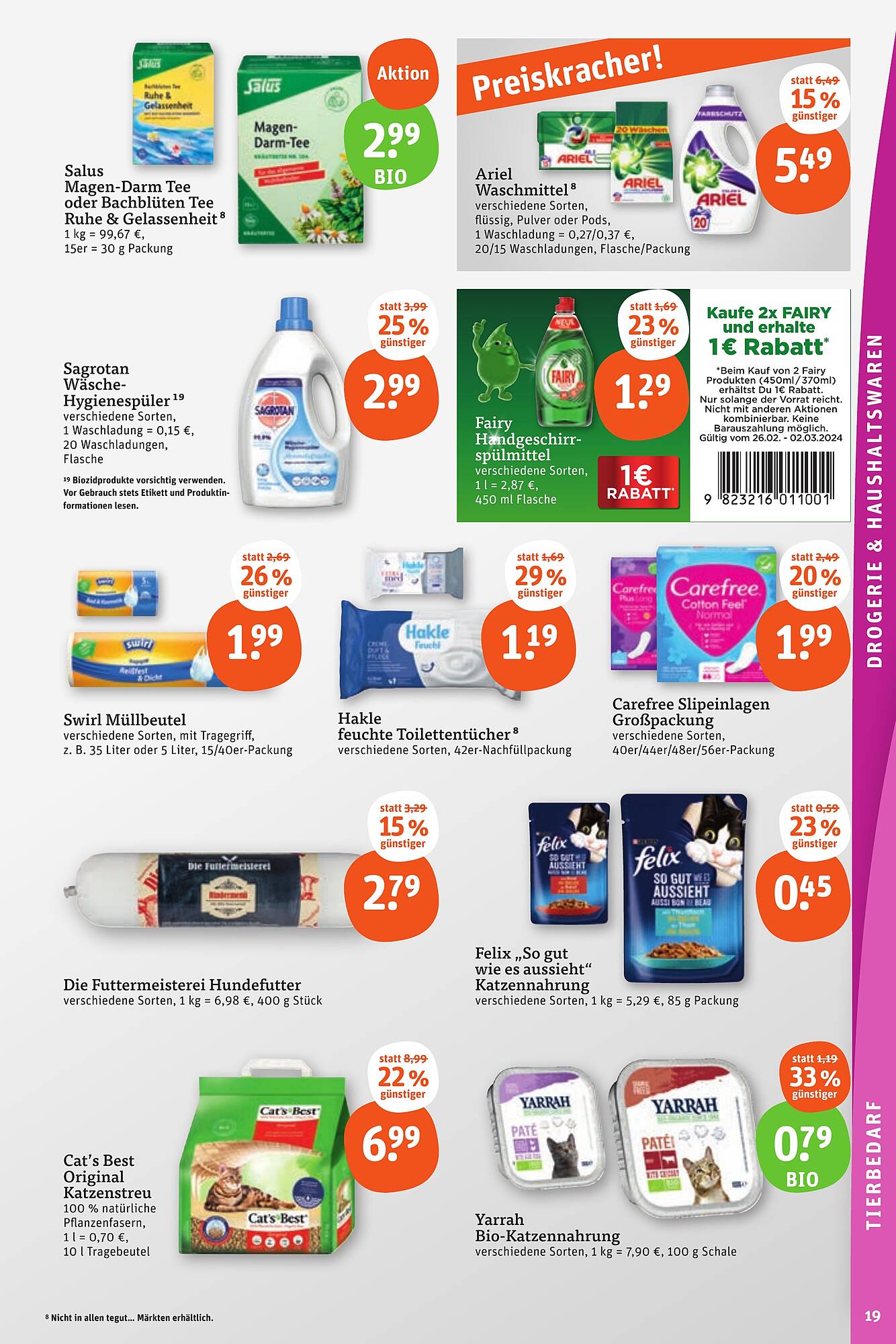 tegut Prospekt 26 Feb – 2 Mar 2024 Seite 21