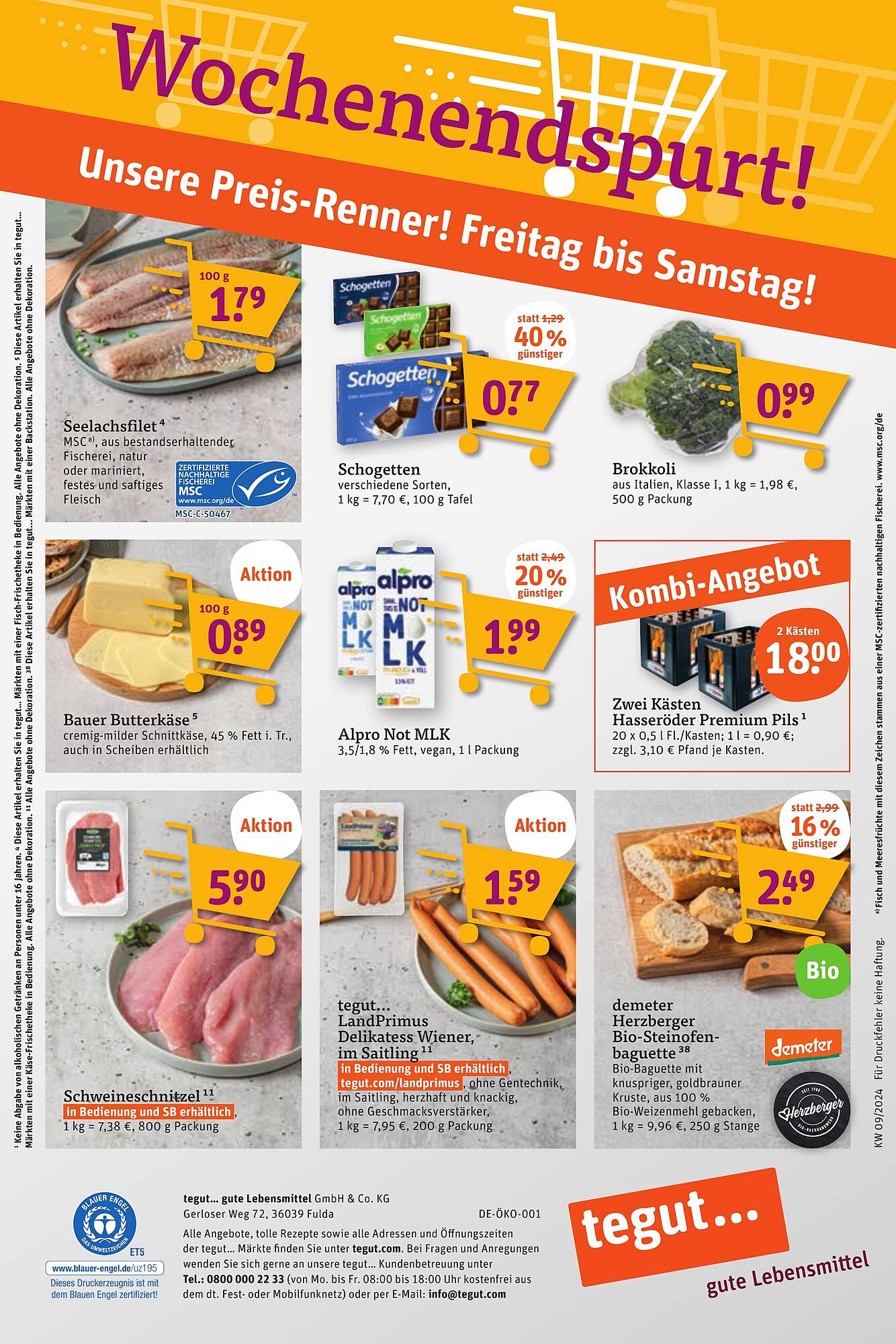 tegut Prospekt 26 Feb – 2 Mar 2024 Seite 22