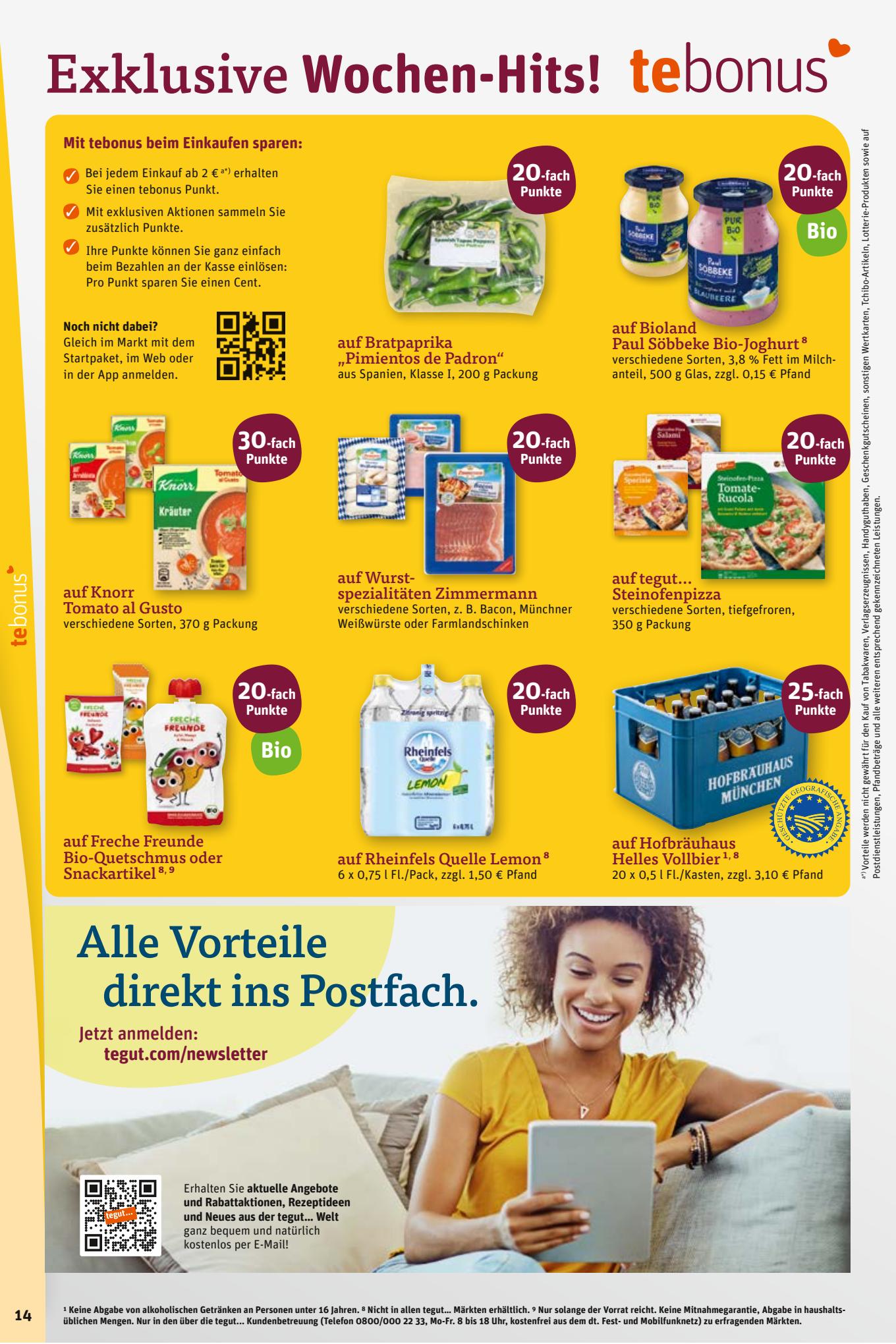 tegut Prospekt 26 Juni – 1 Juli 2023 Seite 16
