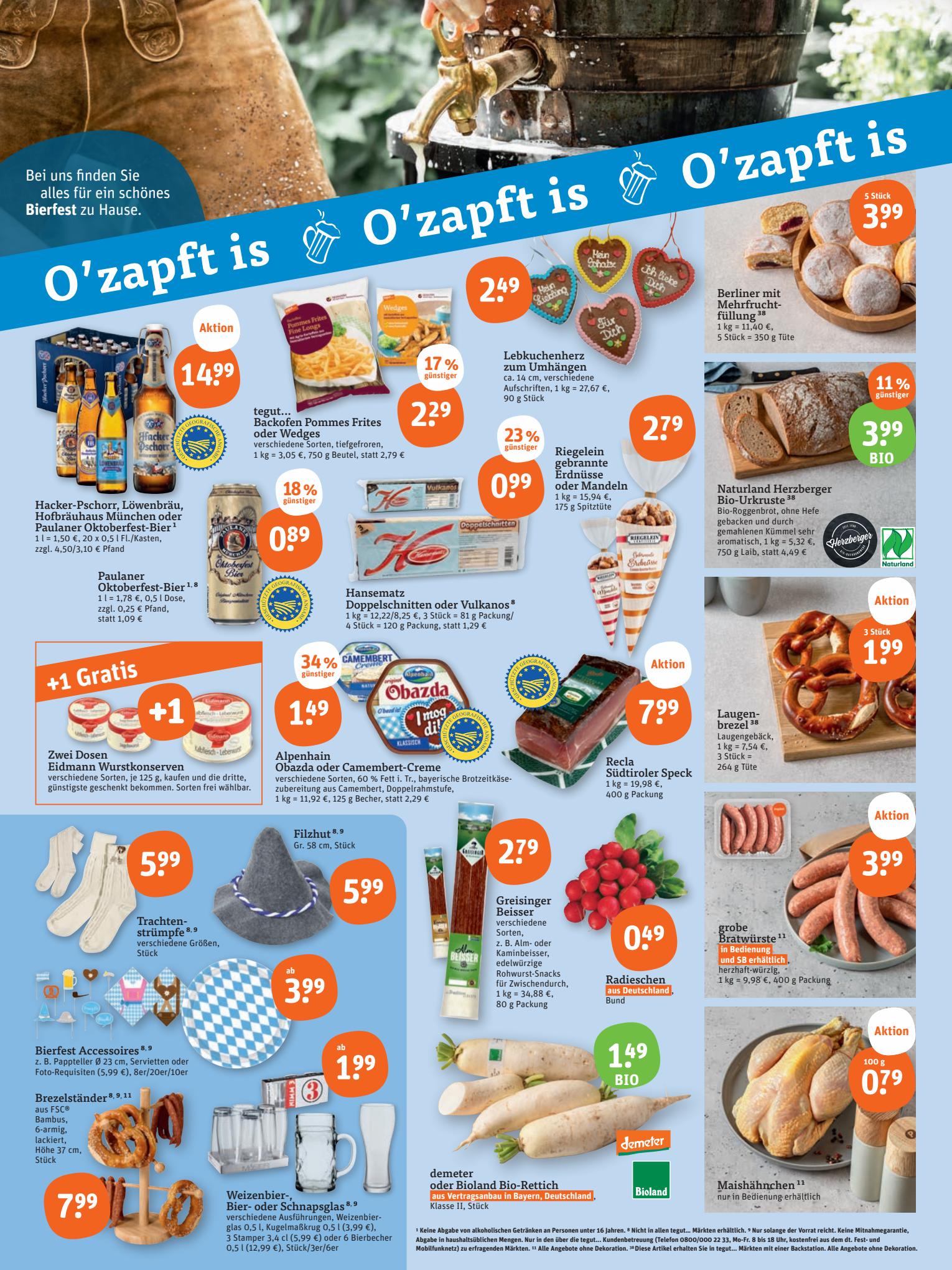 tegut Prospekt 28 – 31 August 2023 Seite 2