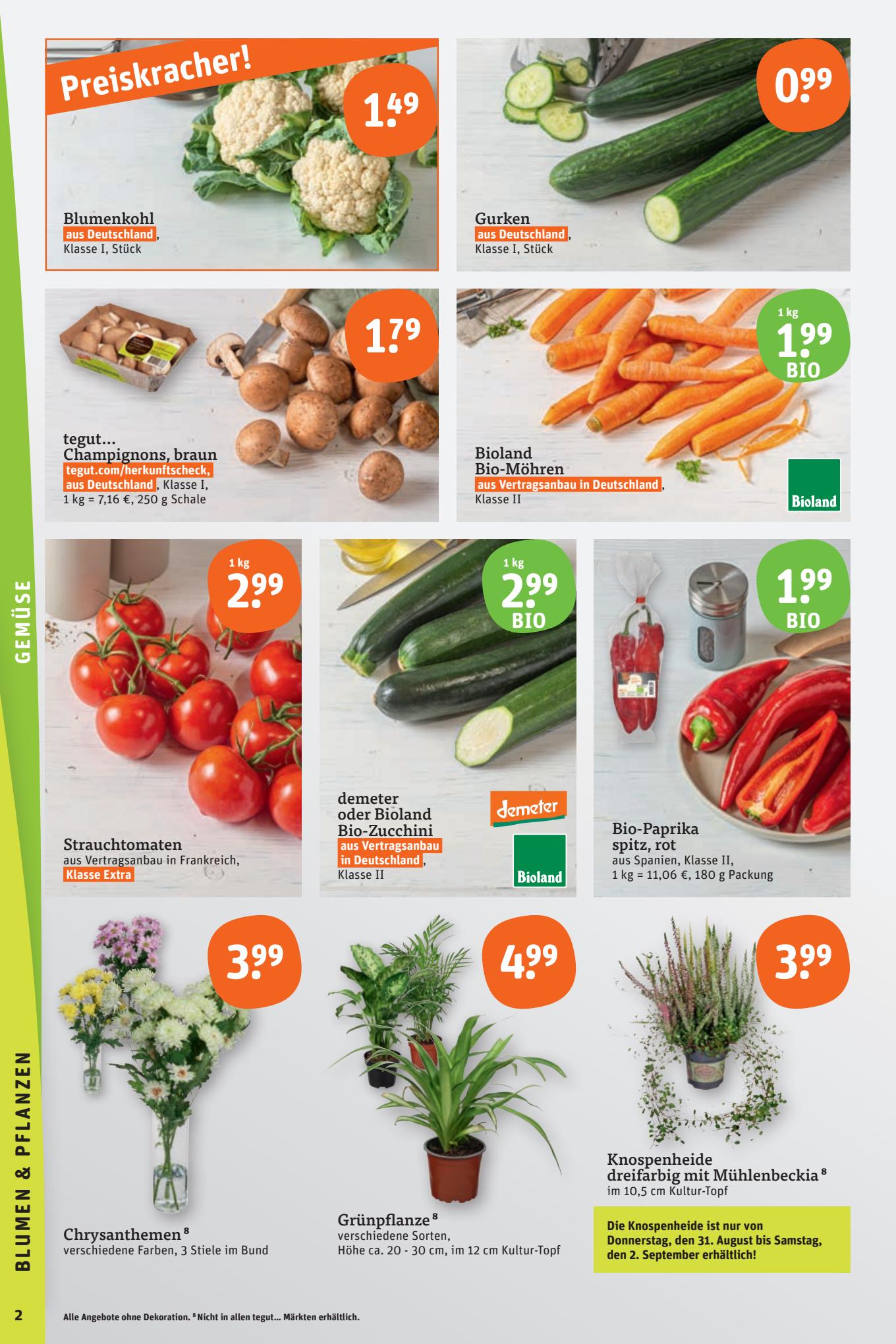 tegut Prospekt 28 – 31 August 2023 Seite 4