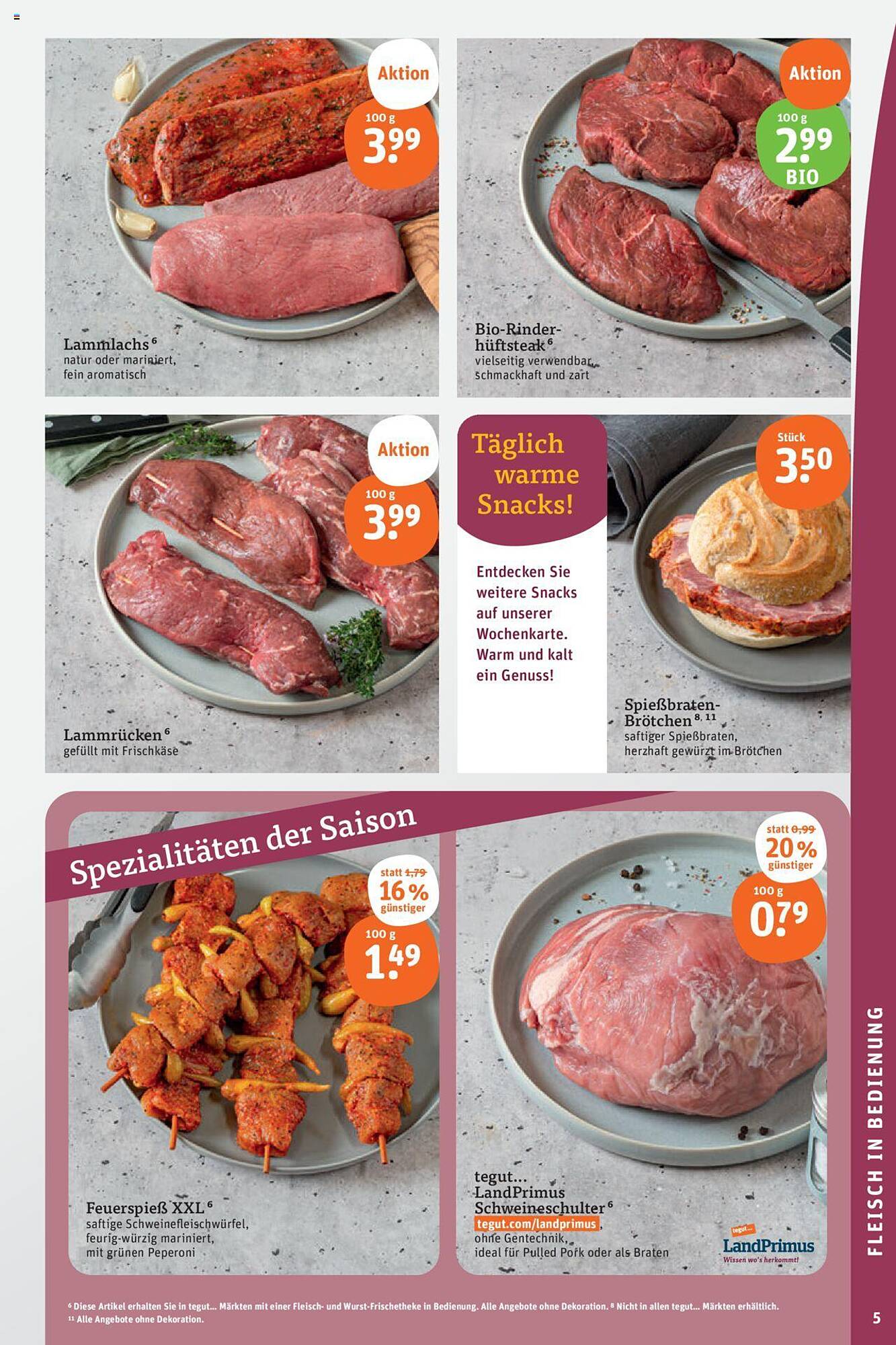 tegut Prospekt 29 Apr – 4 Mai 2024 Seite 7