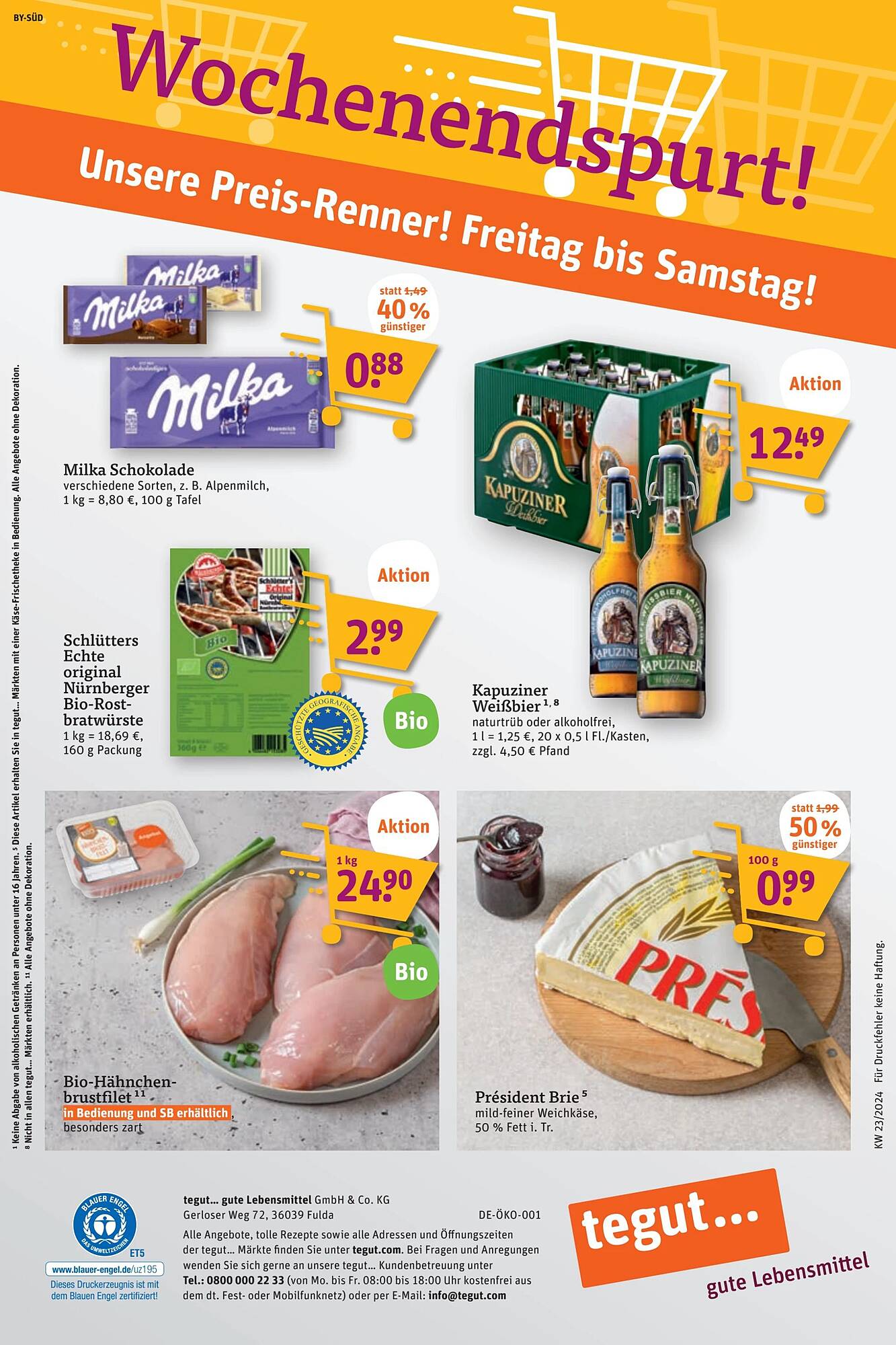 tegut Prospekt 3 – 8 Juni 2024 Seite 24