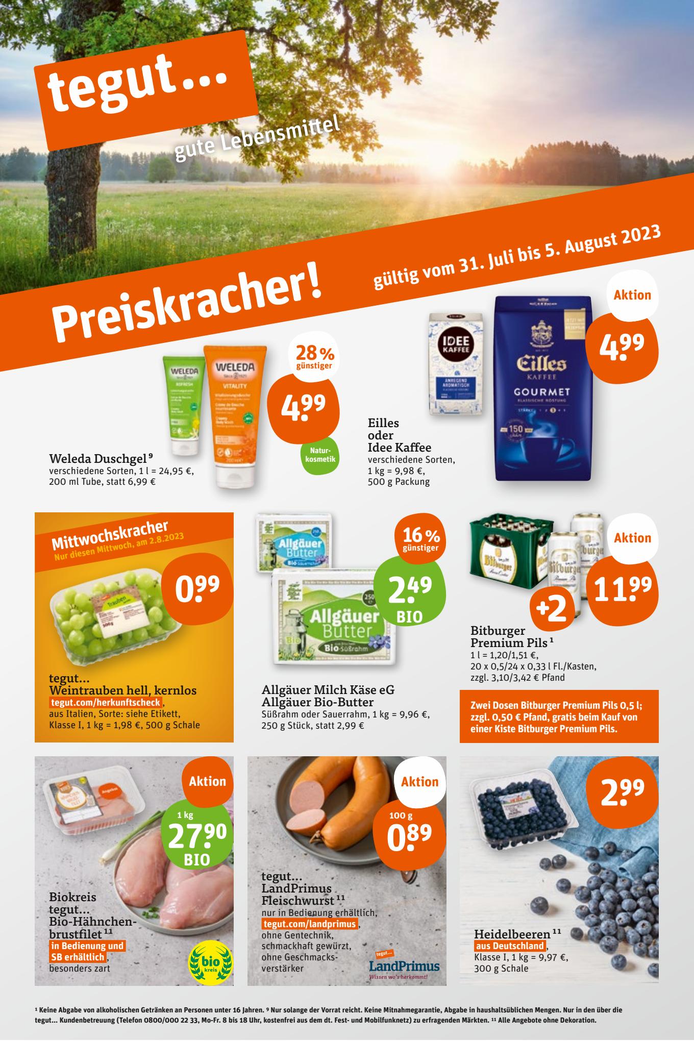 tegut Prospekt 31 Juli – 3 August 2023 Seite 3