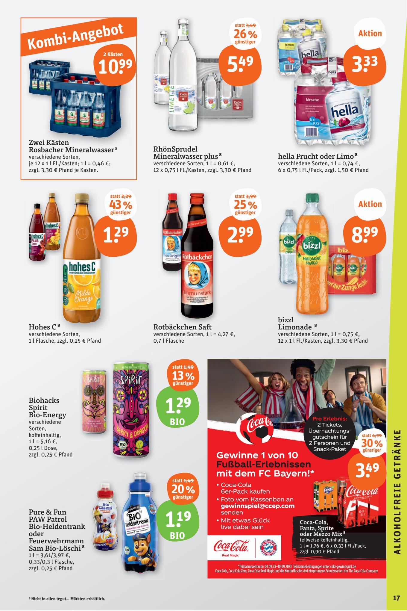 tegut Prospekt 4 – 7 September 2023 Seite 19