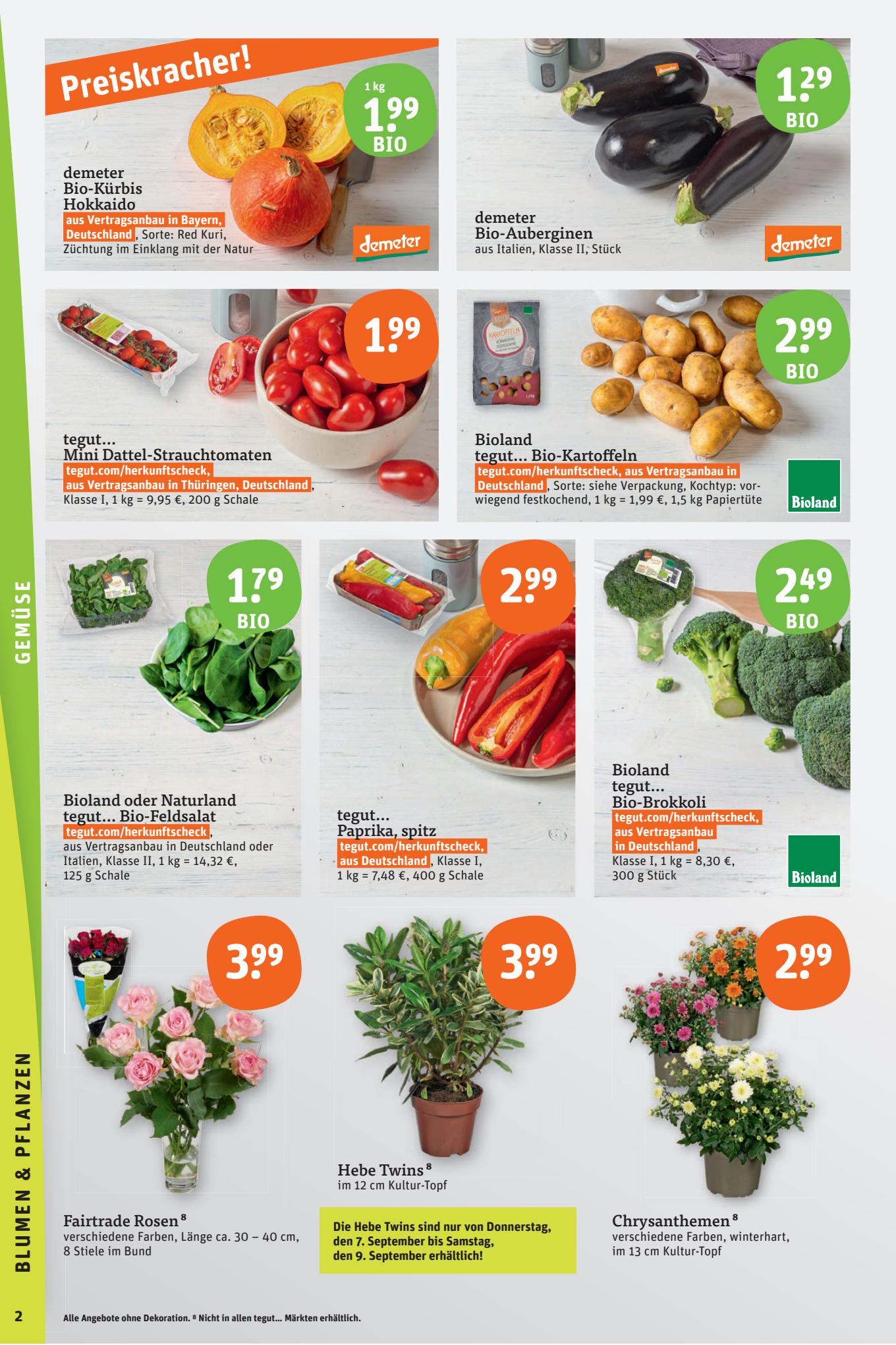 tegut Prospekt 4 – 7 September 2023 Seite 4