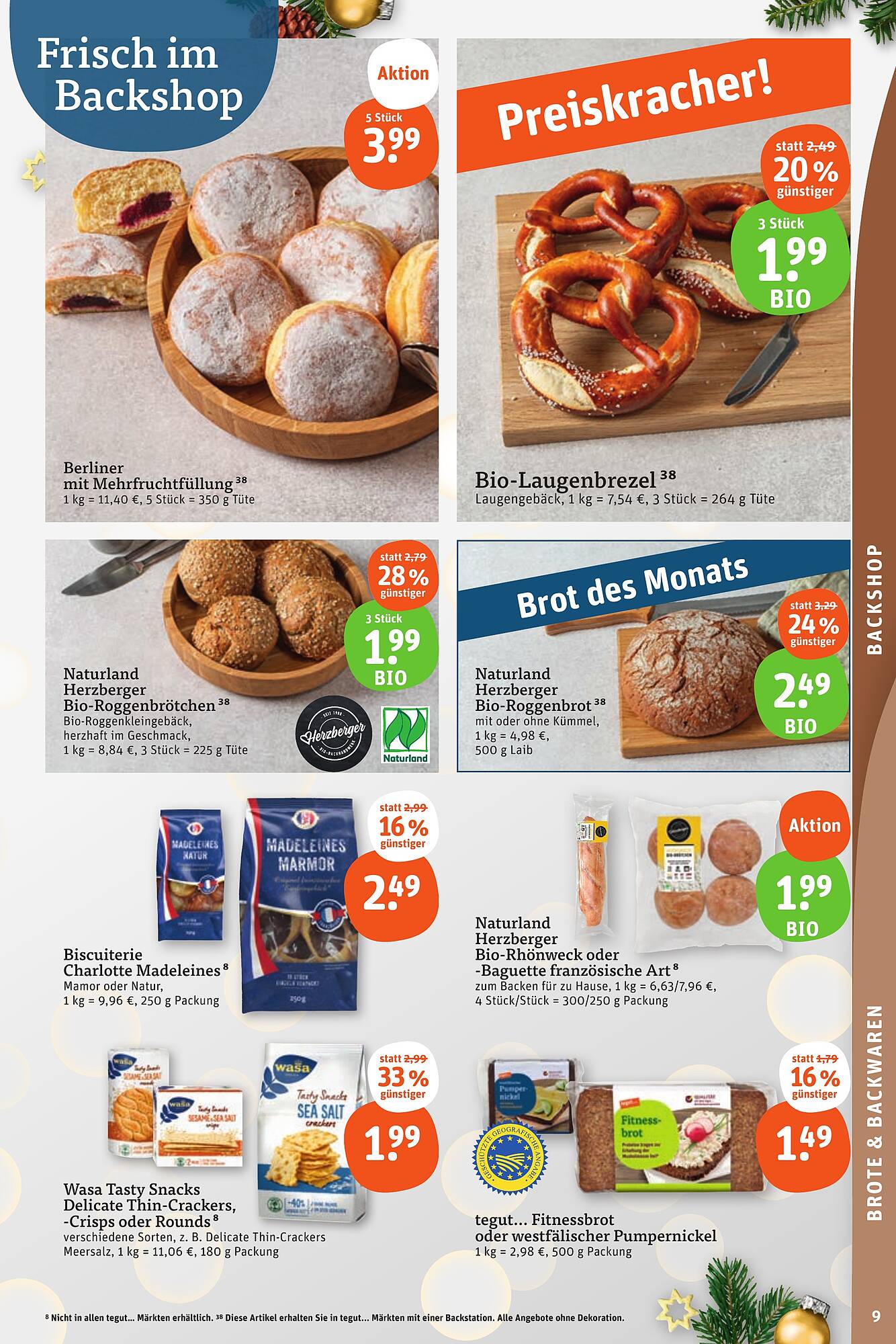 tegut Prospekt 4 – 9 Dezember 2023 Seite 11