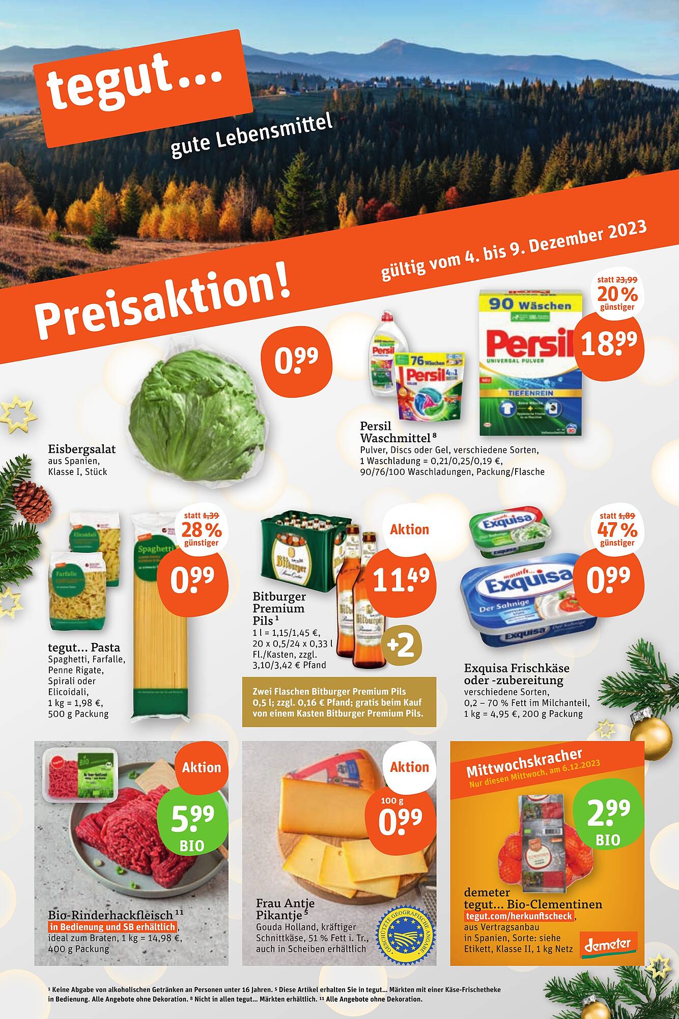 tegut Prospekt 4 – 9 Dezember 2023 Seite 3