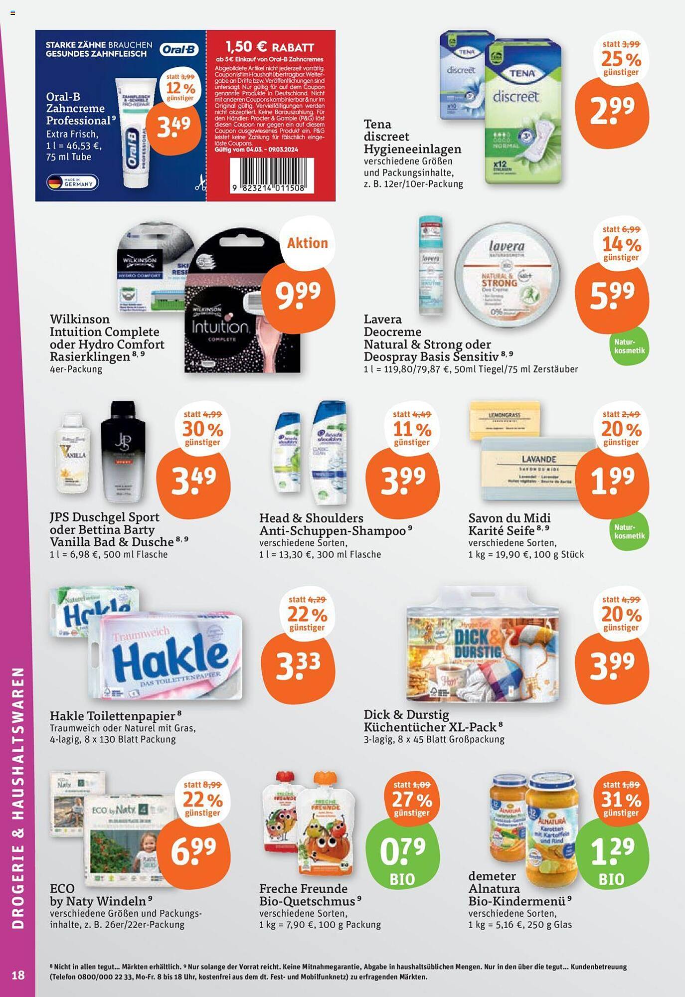 tegut Prospekt 4 – 9 Marsch 2024 Seite 20