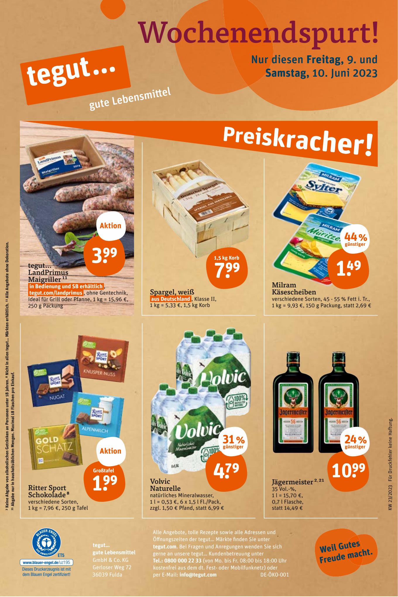 tegut Prospekt 5 – 10 Juni 2023 Seite 30