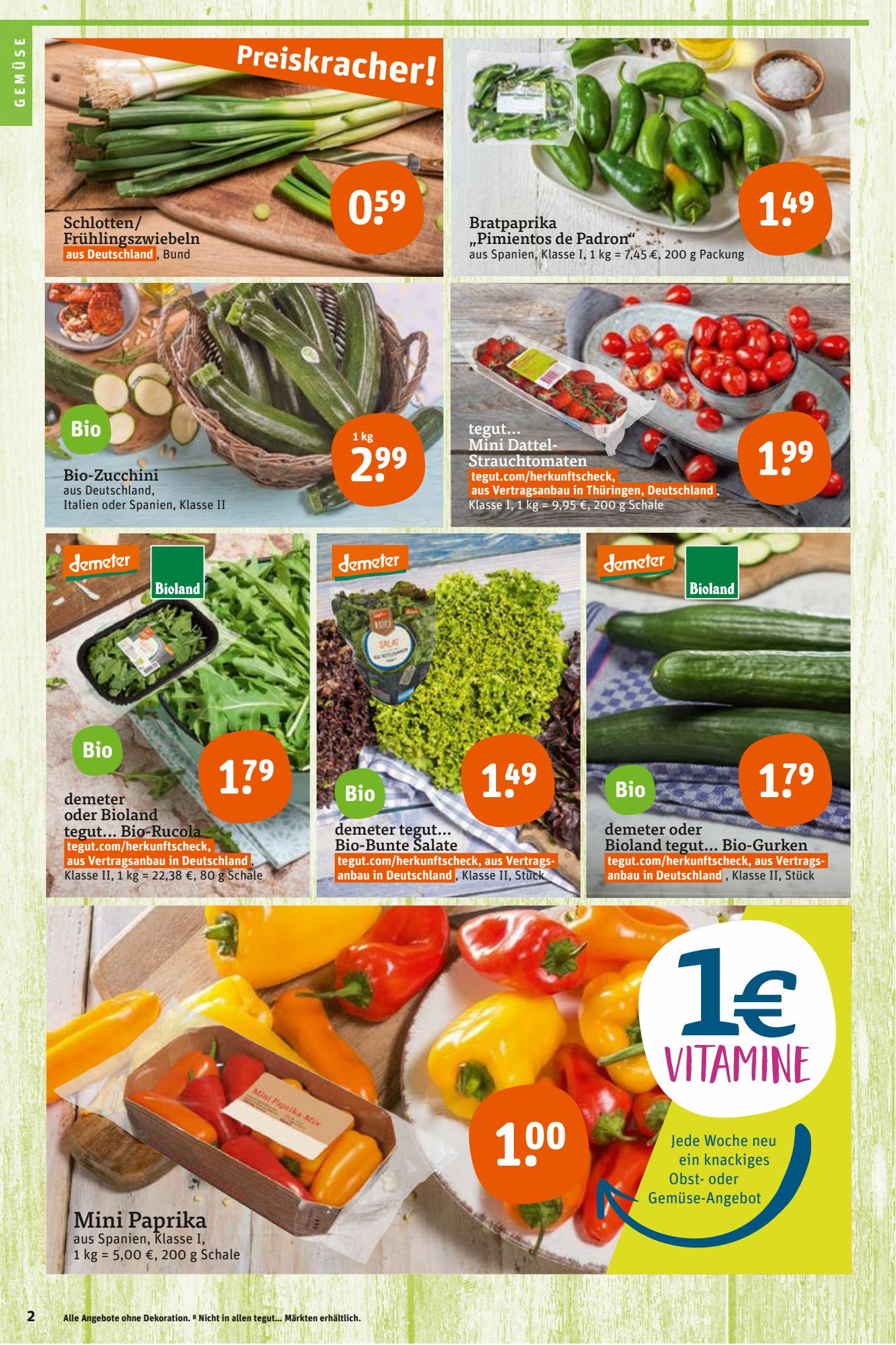 tegut Prospekt 5 – 10 Juni 2023 Seite 4