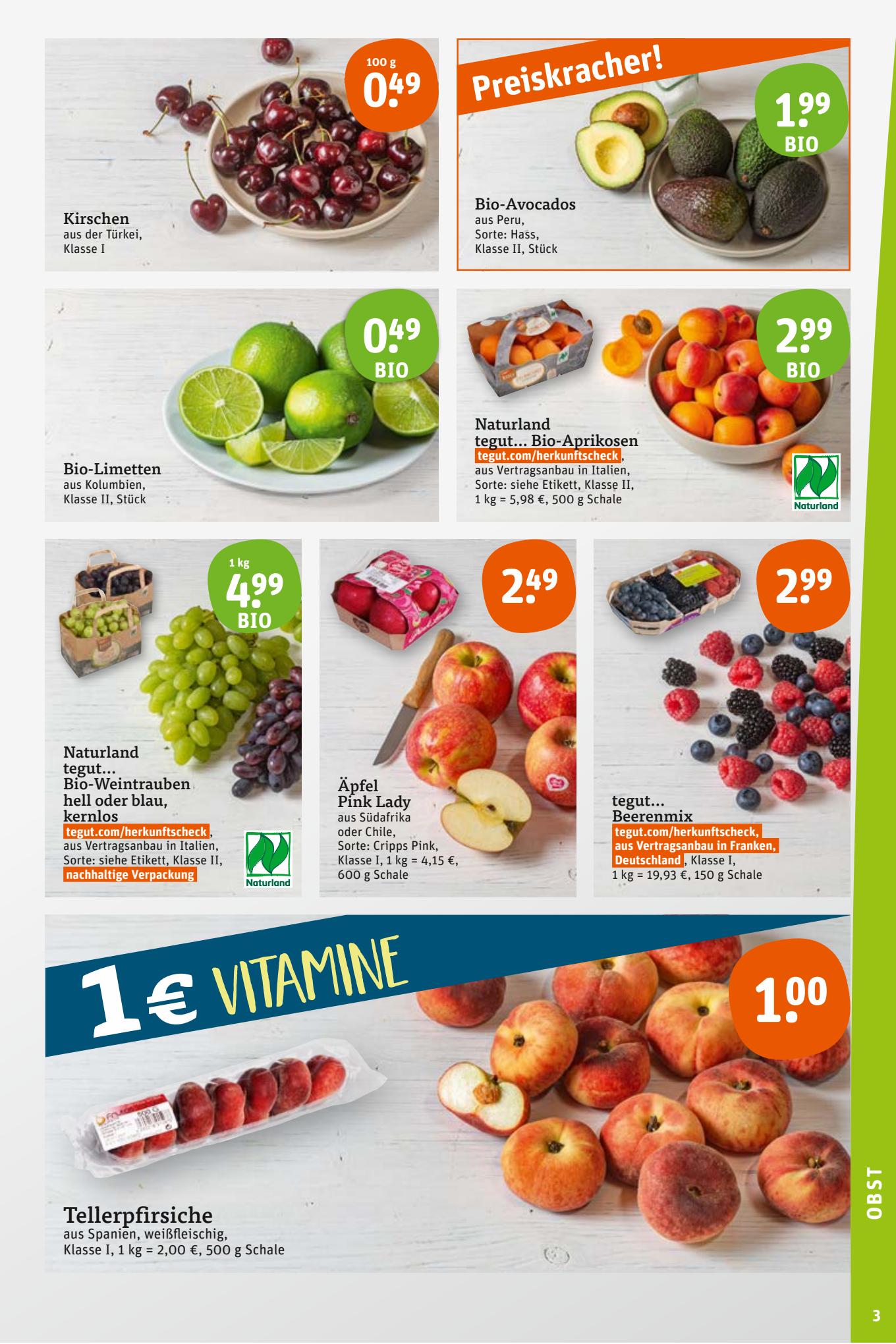 tegut Prospekt 7 – 10 August 2023 Seite 3