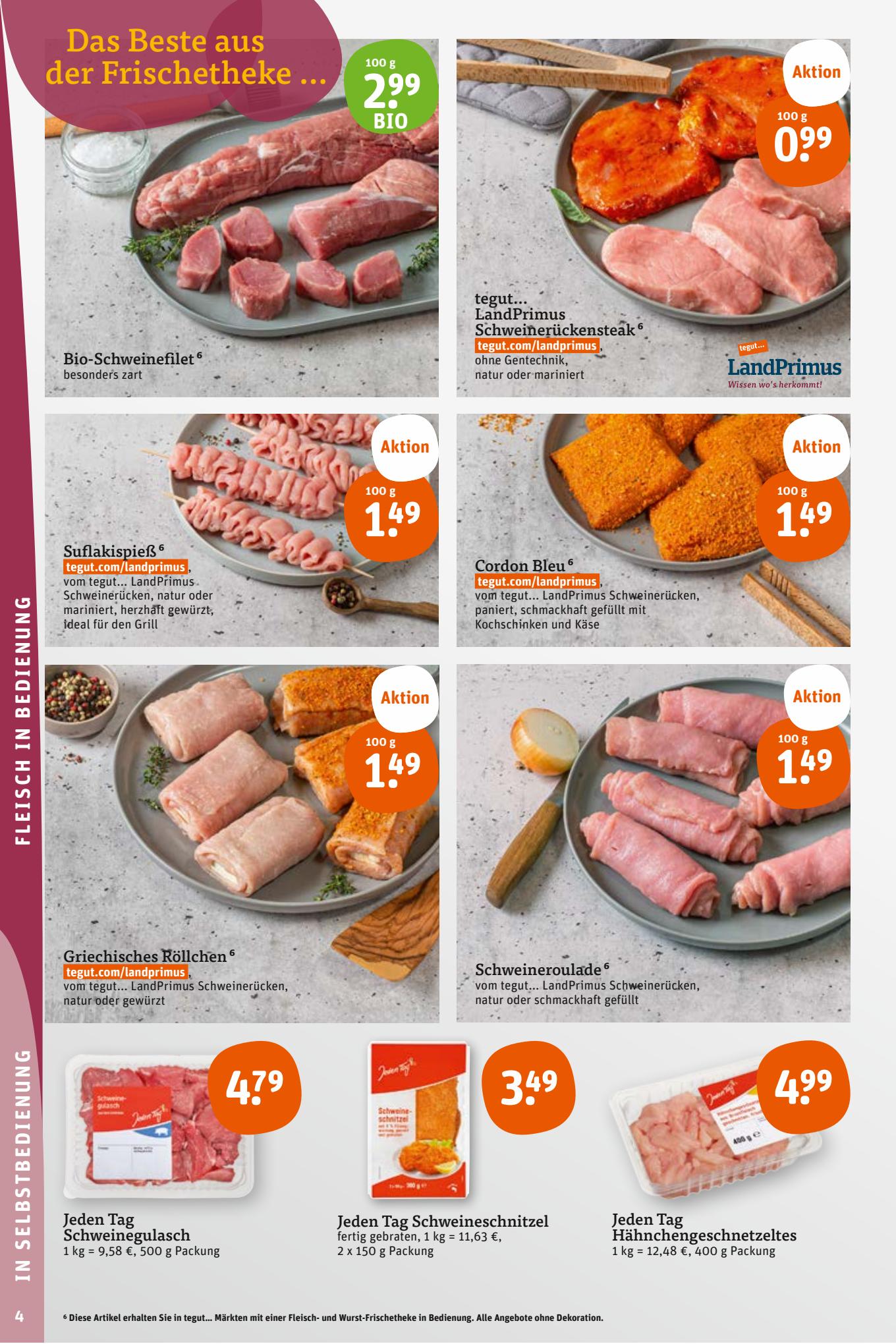 tegut Prospekt 7 – 10 August 2023 Seite 4