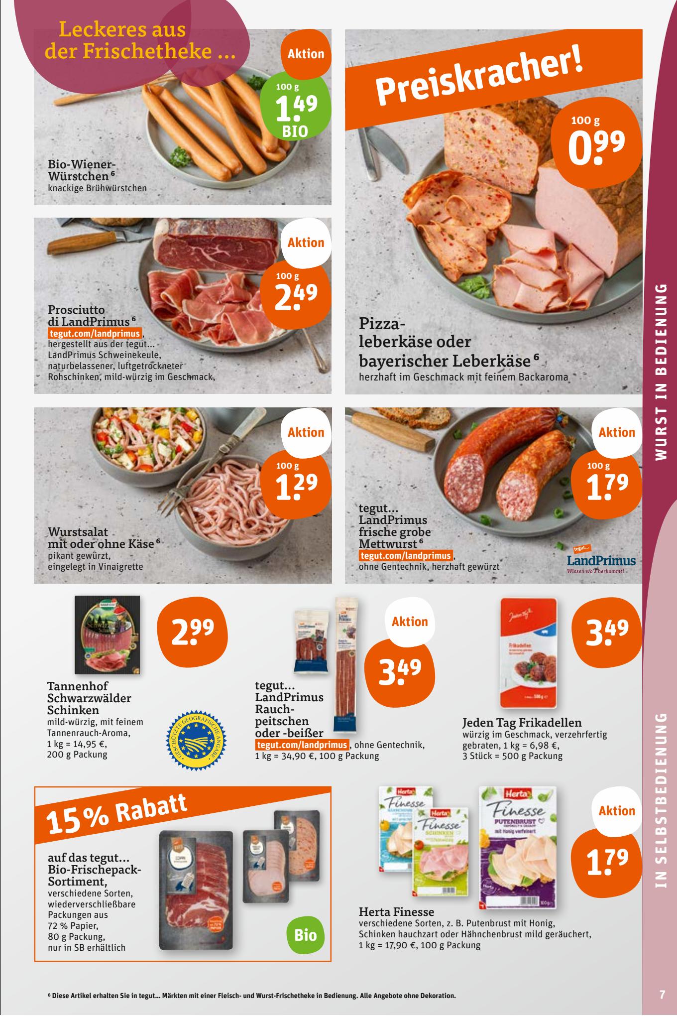 tegut Prospekt 7 – 10 August 2023 Seite 7