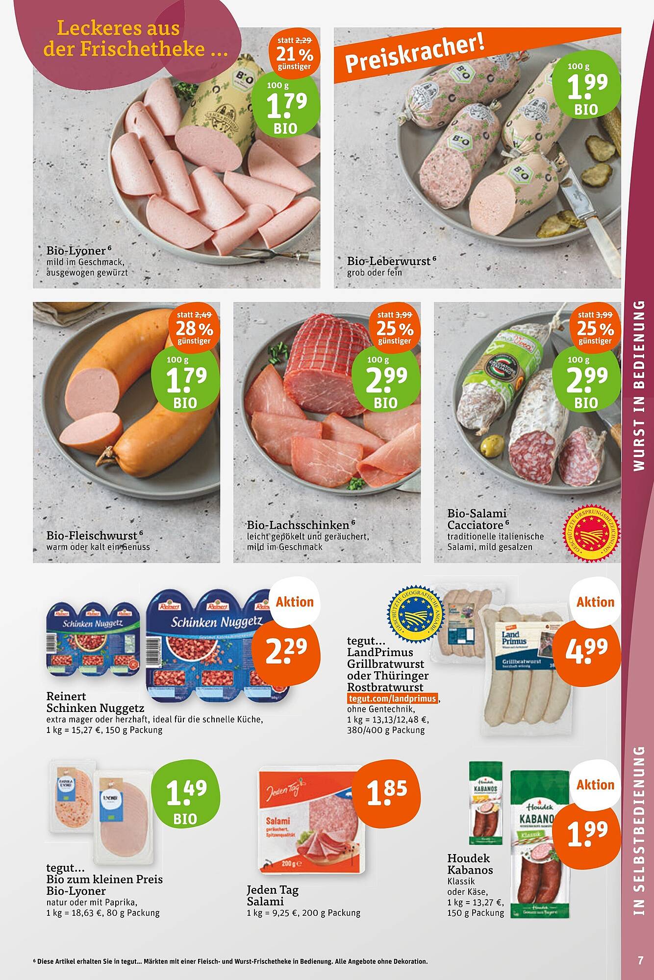 tegut Prospekt 8 – 13 April 2024 Seite 9