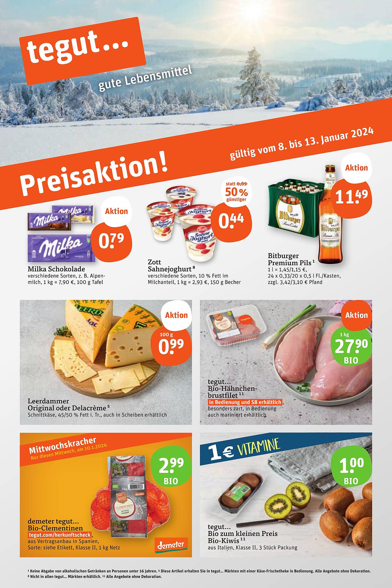 tegut Prospekt 8 – 13 Januar 2024 Seite 3