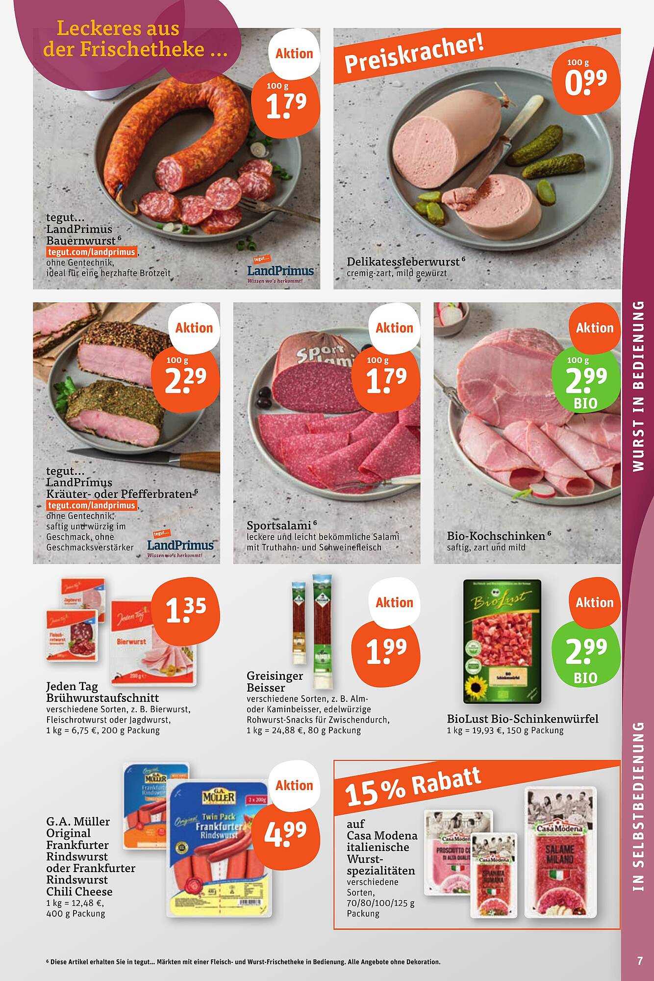 tegut Prospekt 8 – 13 Januar 2024 Seite 9