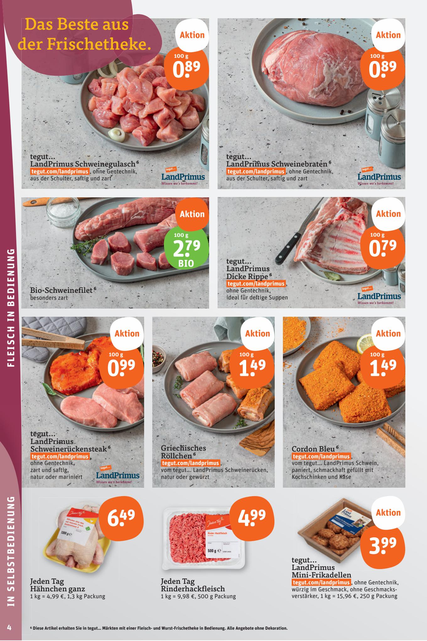 tegut Prospekt 9 – 14 October 2023 Seite 4